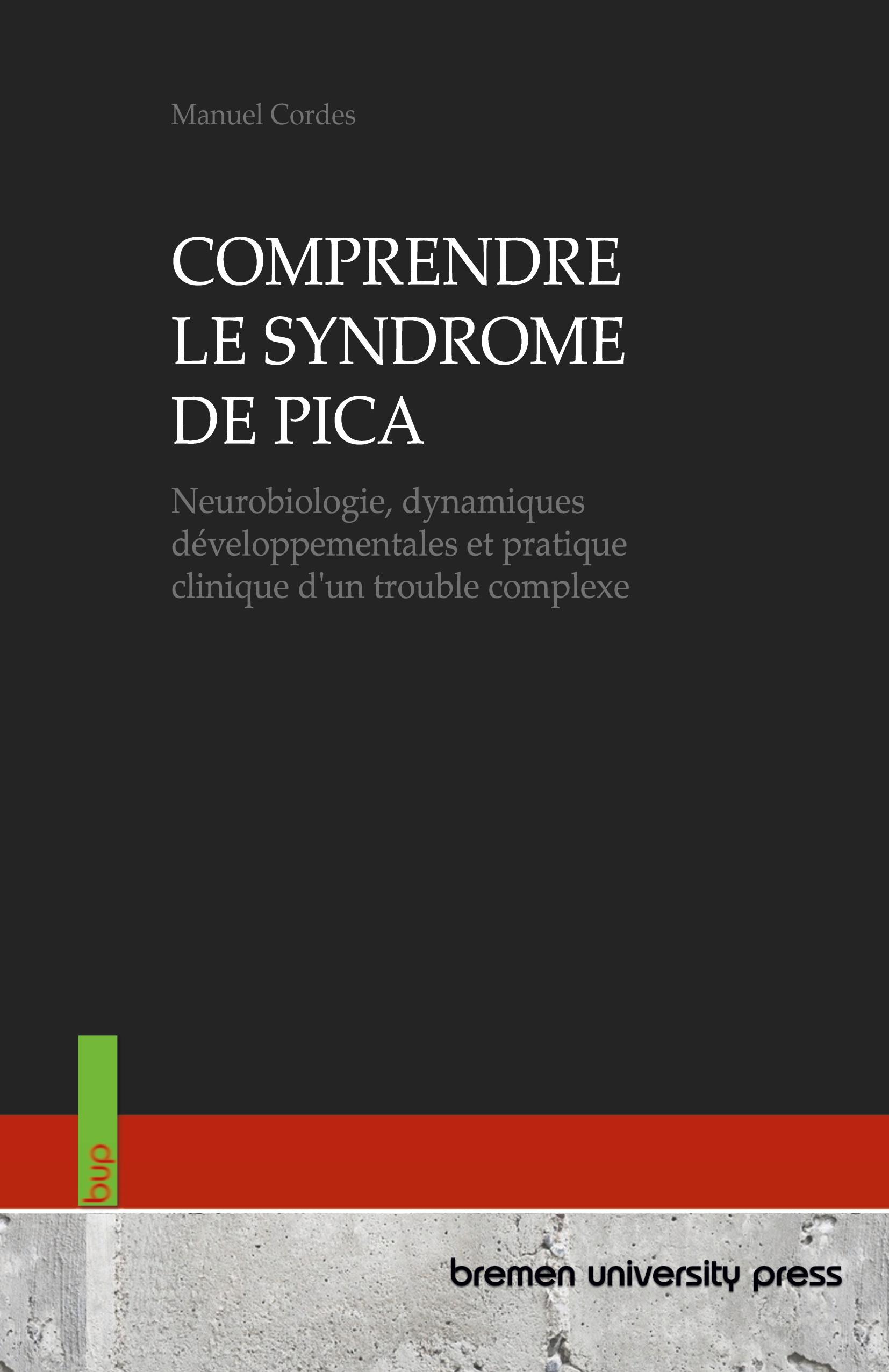 Vorderes Coverbild COMPRENDRE LE SYNDROME DE PICA