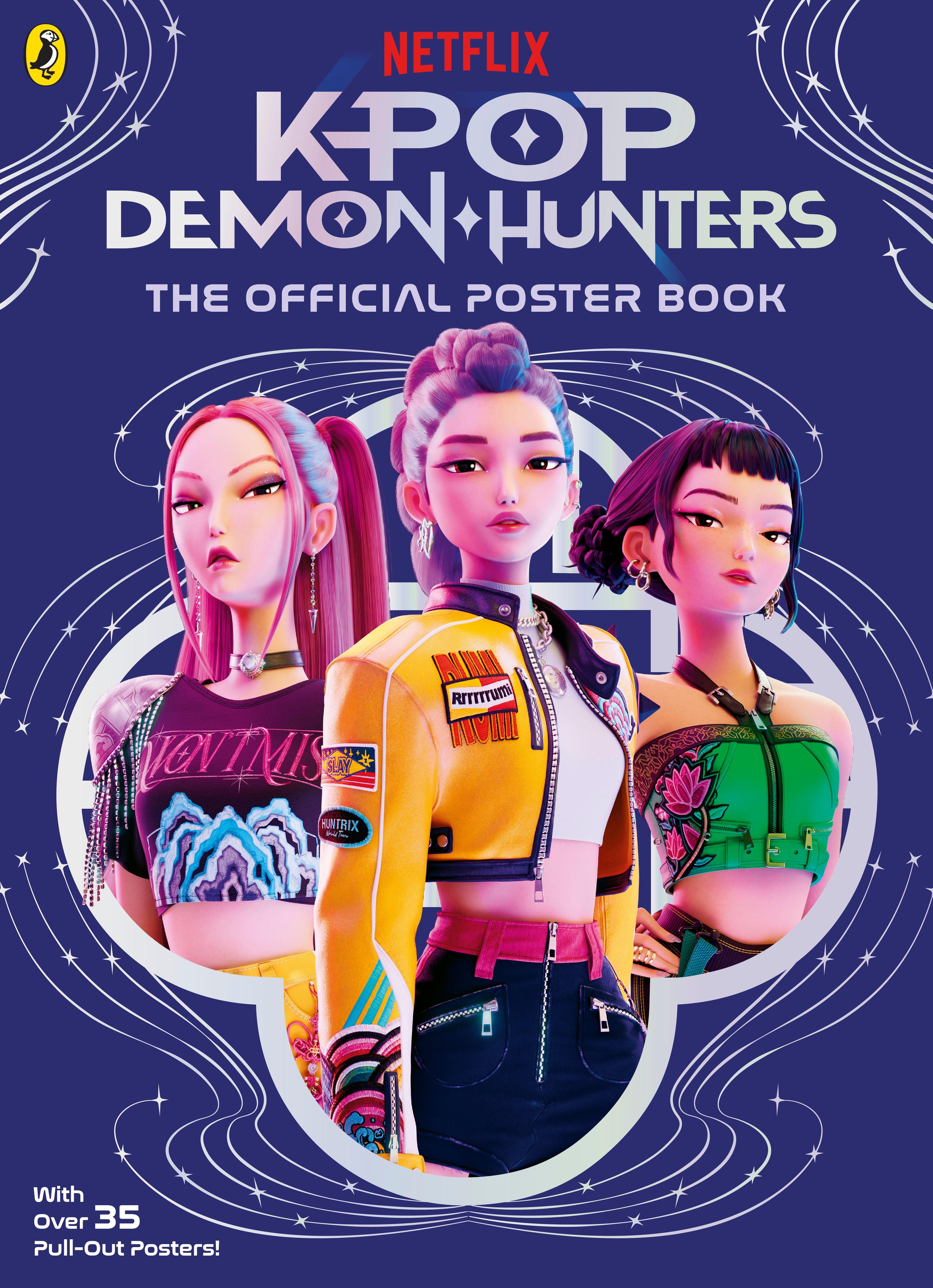 Vorderes Coverbild KPop Demon Hunters: The Official Poster Book