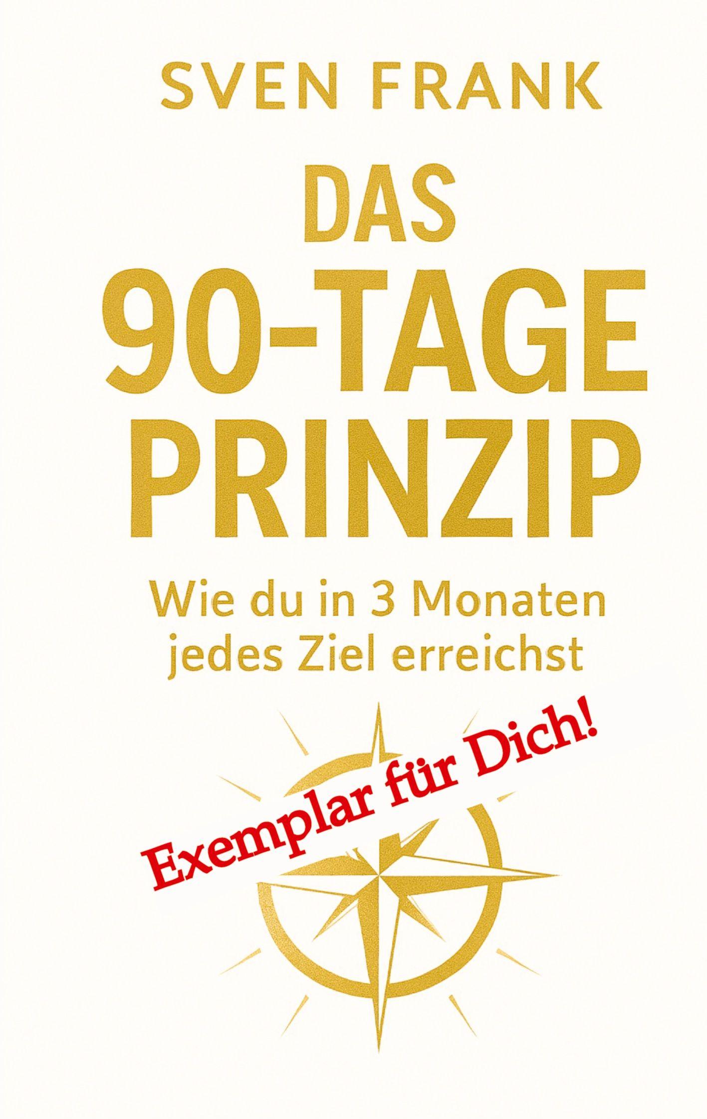 Vorderes Coverbild Das 90-Tage Prinzip