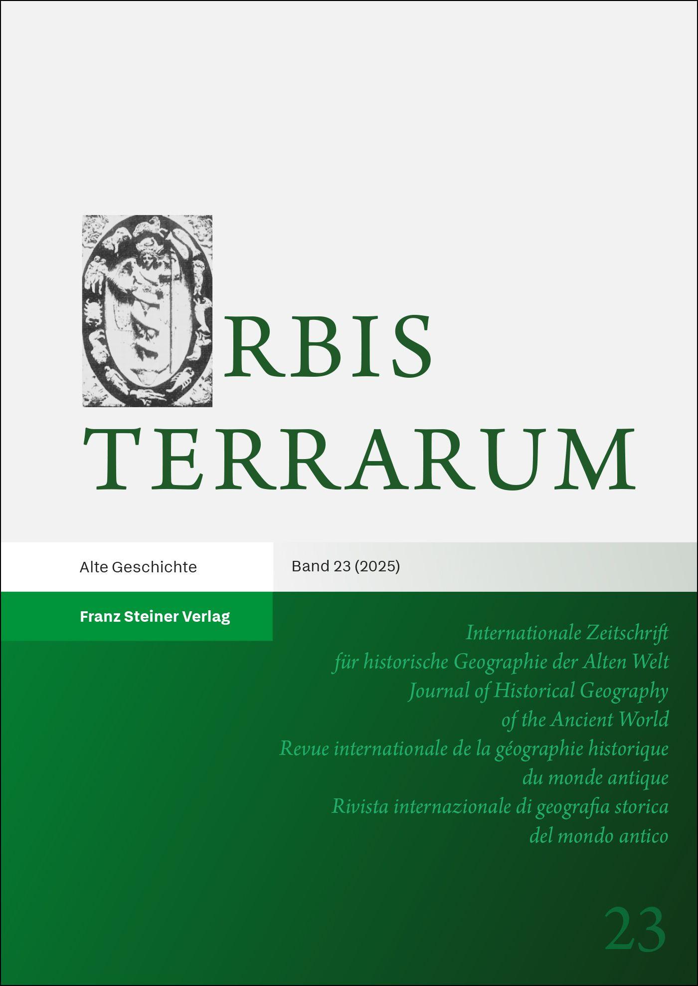Vorderes Coverbild Orbis Terrarum 23 (2025)