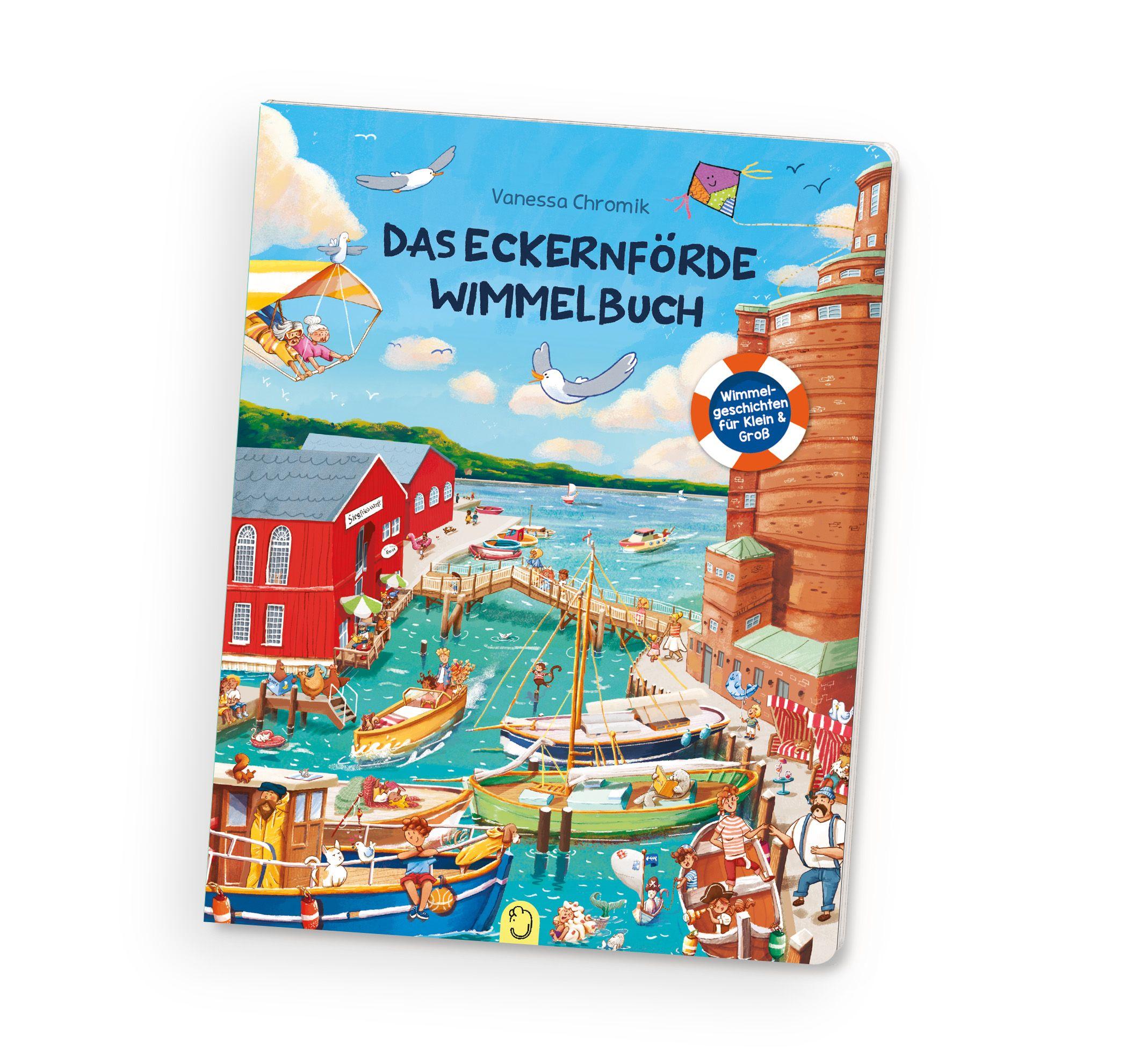 Vorderes Coverbild Das Eckernförde Wimmelbuch