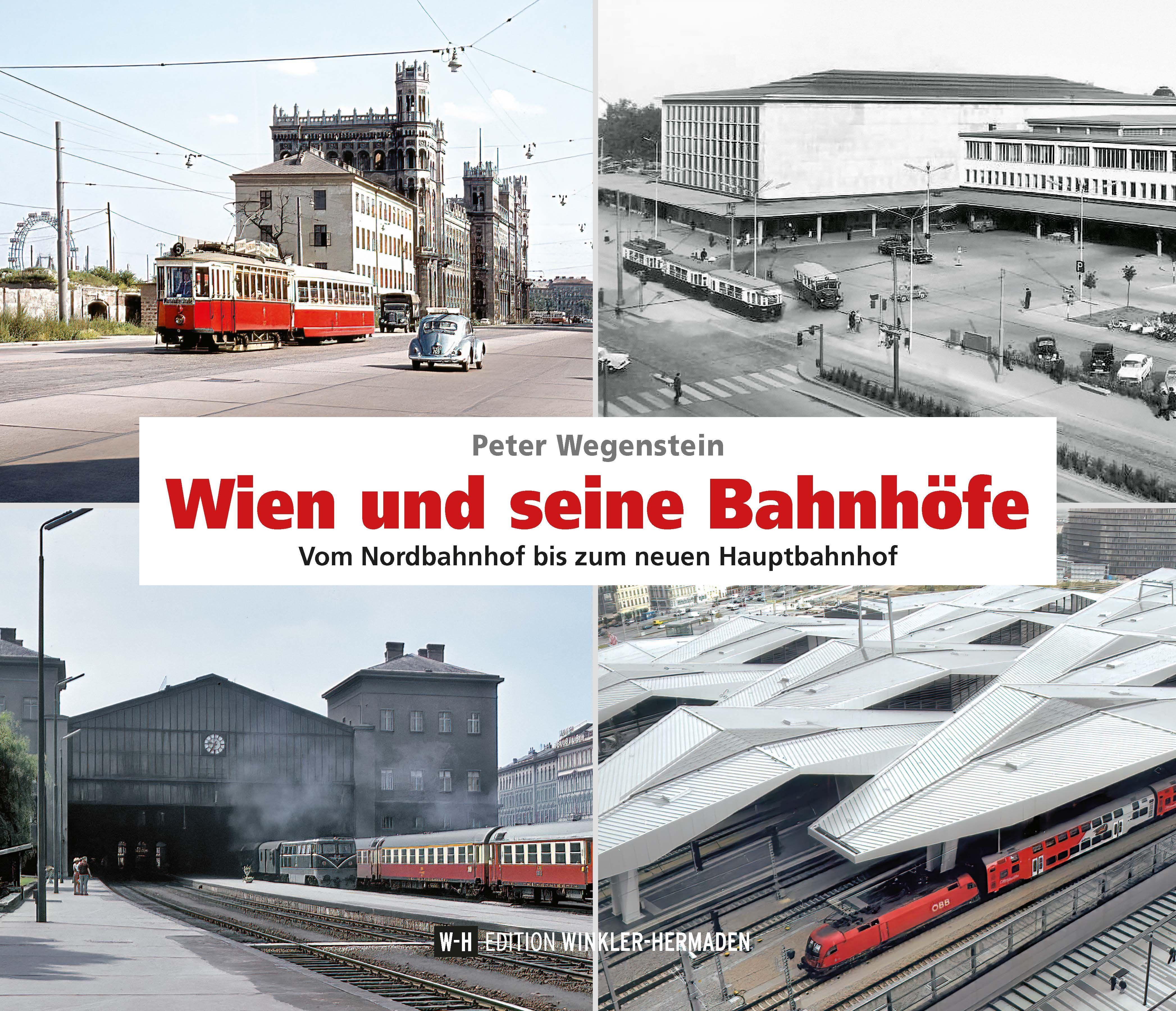Vorderes Coverbild Wien und seine Bahnhöfe