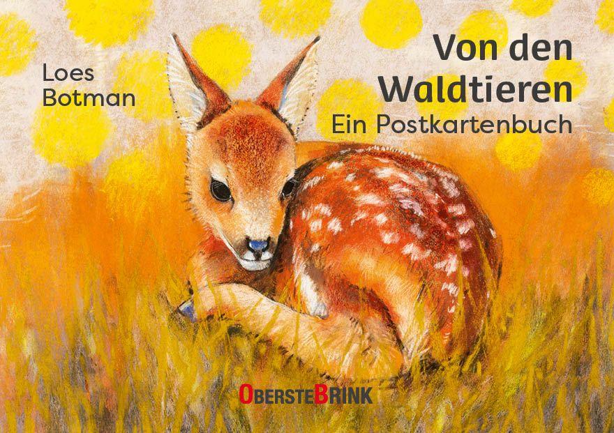 Vorderes Coverbild Von den Waldtieren - Ein Postkartenbuch