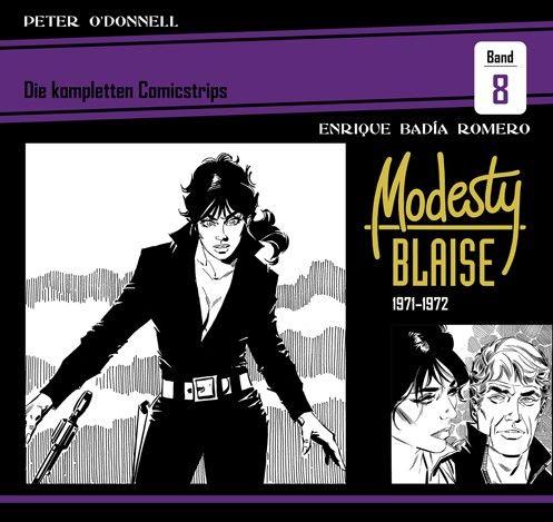 Vorderes Coverbild Modesty Blaise: Die kompletten Comicstrips / Band 8 1971 - 1972
