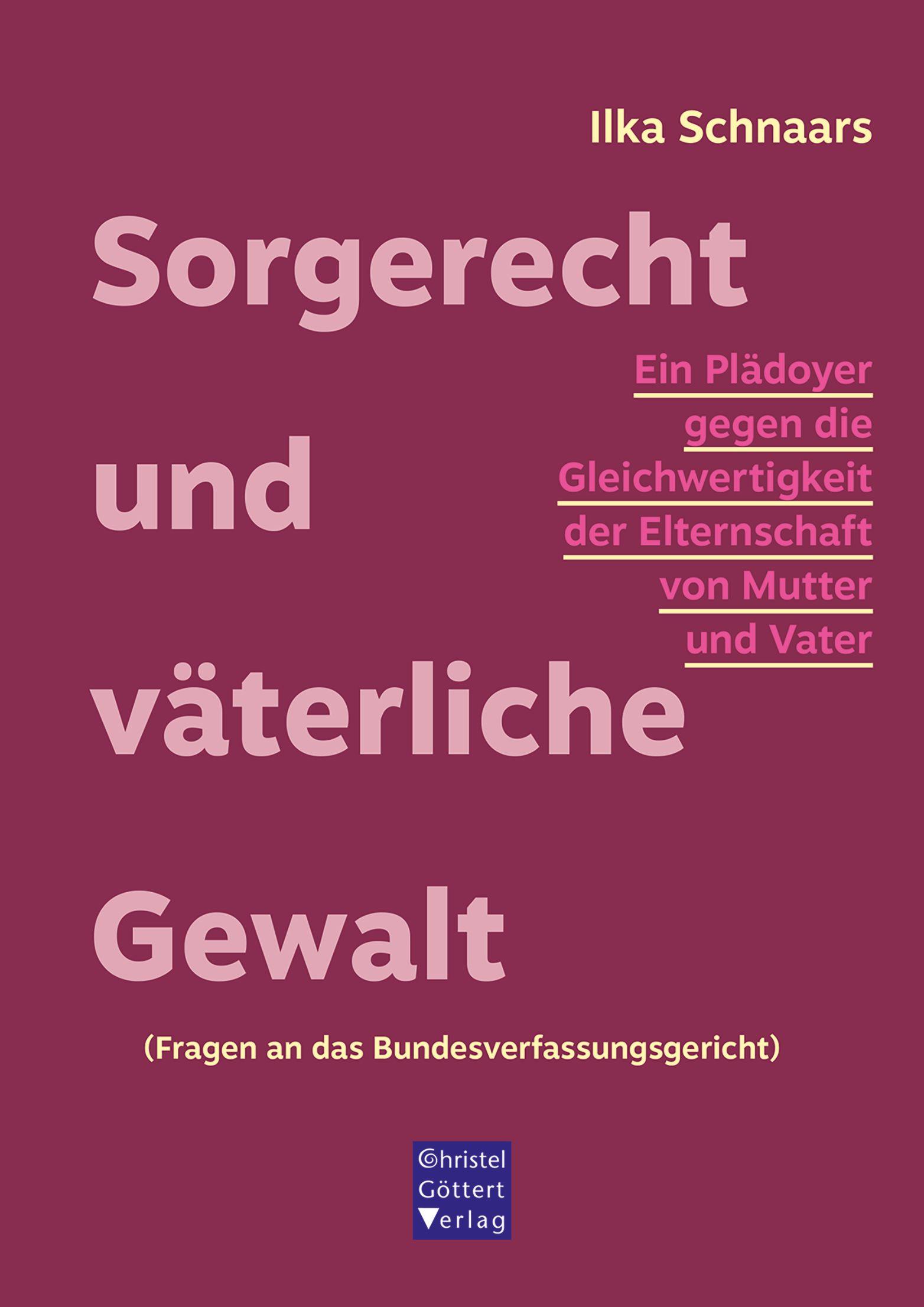 Vorderes Coverbild Sorgerecht und väterliche Gewalt