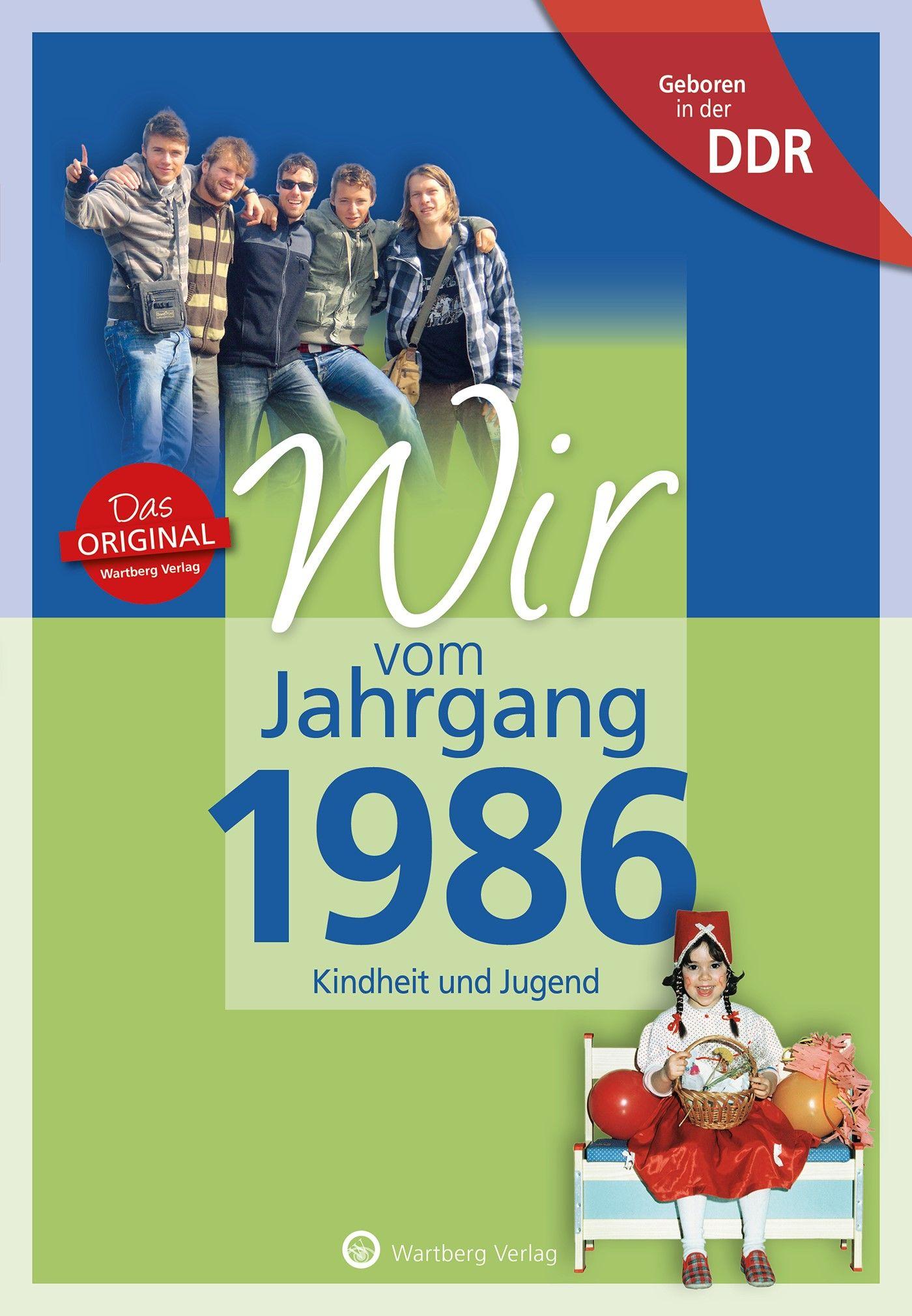 Vorderes Coverbild Geboren in der DDR - Wir vom Jahrgang 1986 - Kindheit und Jugend