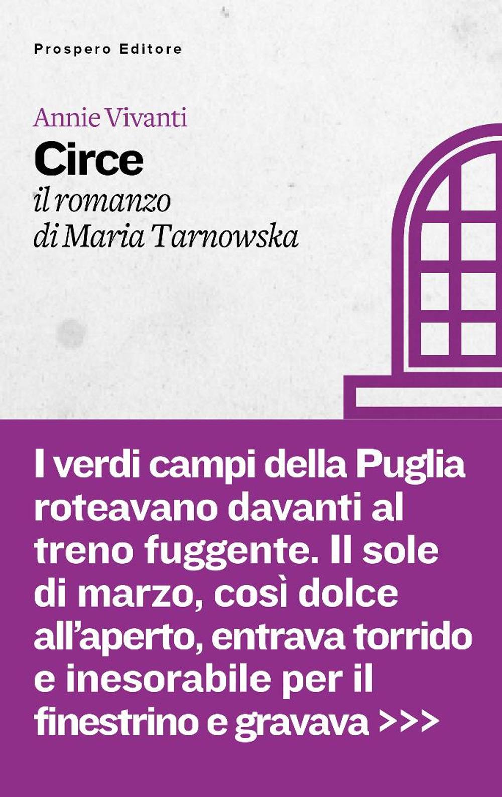 Vorderes Coverbild Circe. Il romanzo di Maria Tarnowska