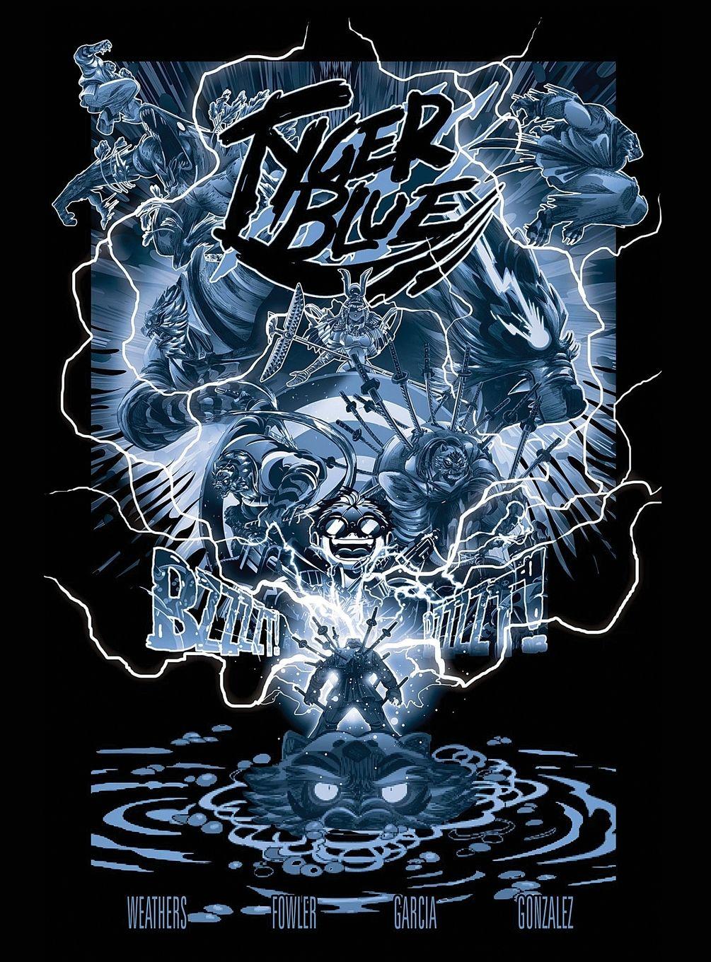 Vorderes Coverbild Tyger Blue (Variant)