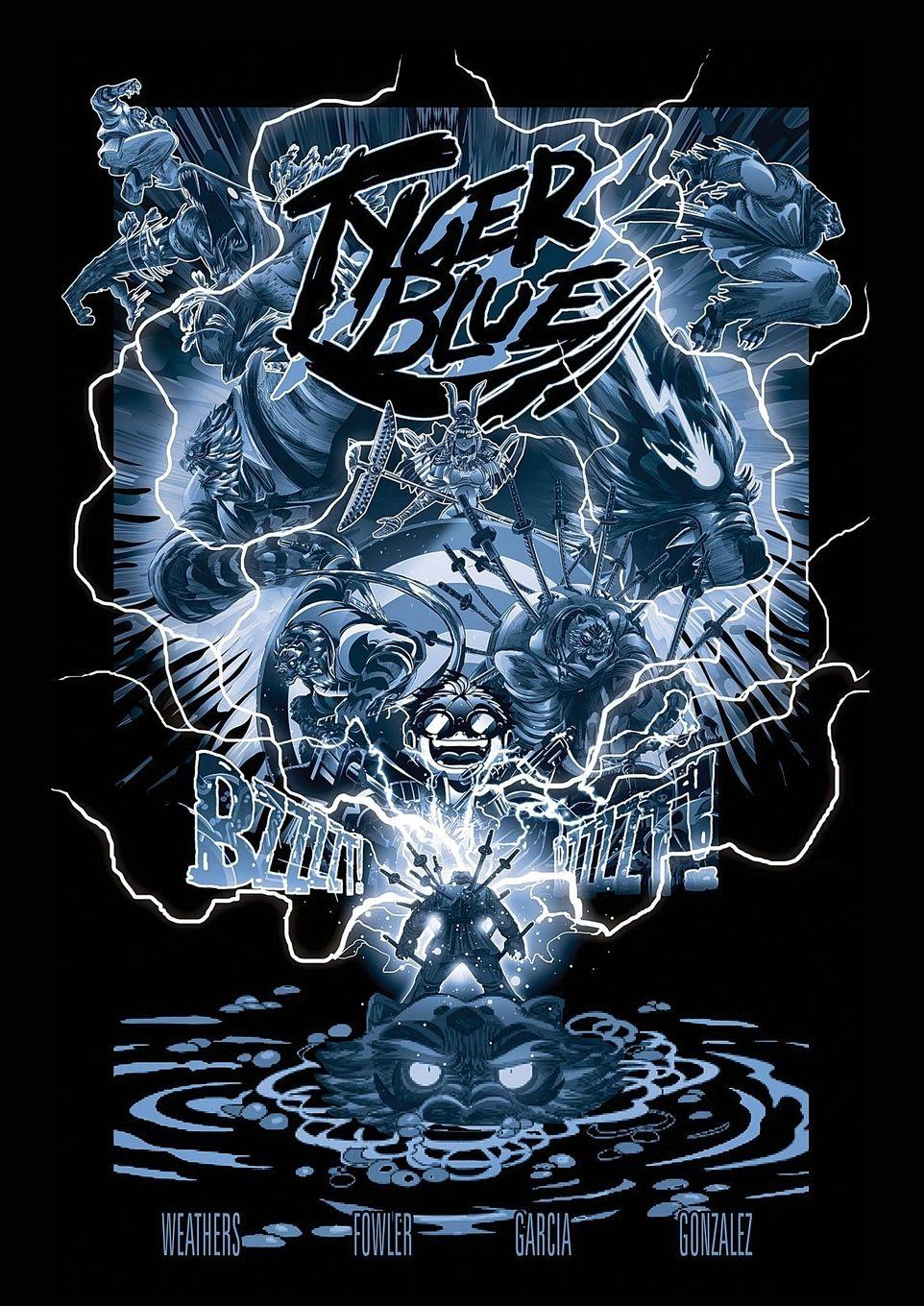 Vorderes Coverbild Tyger Blue (Variant)