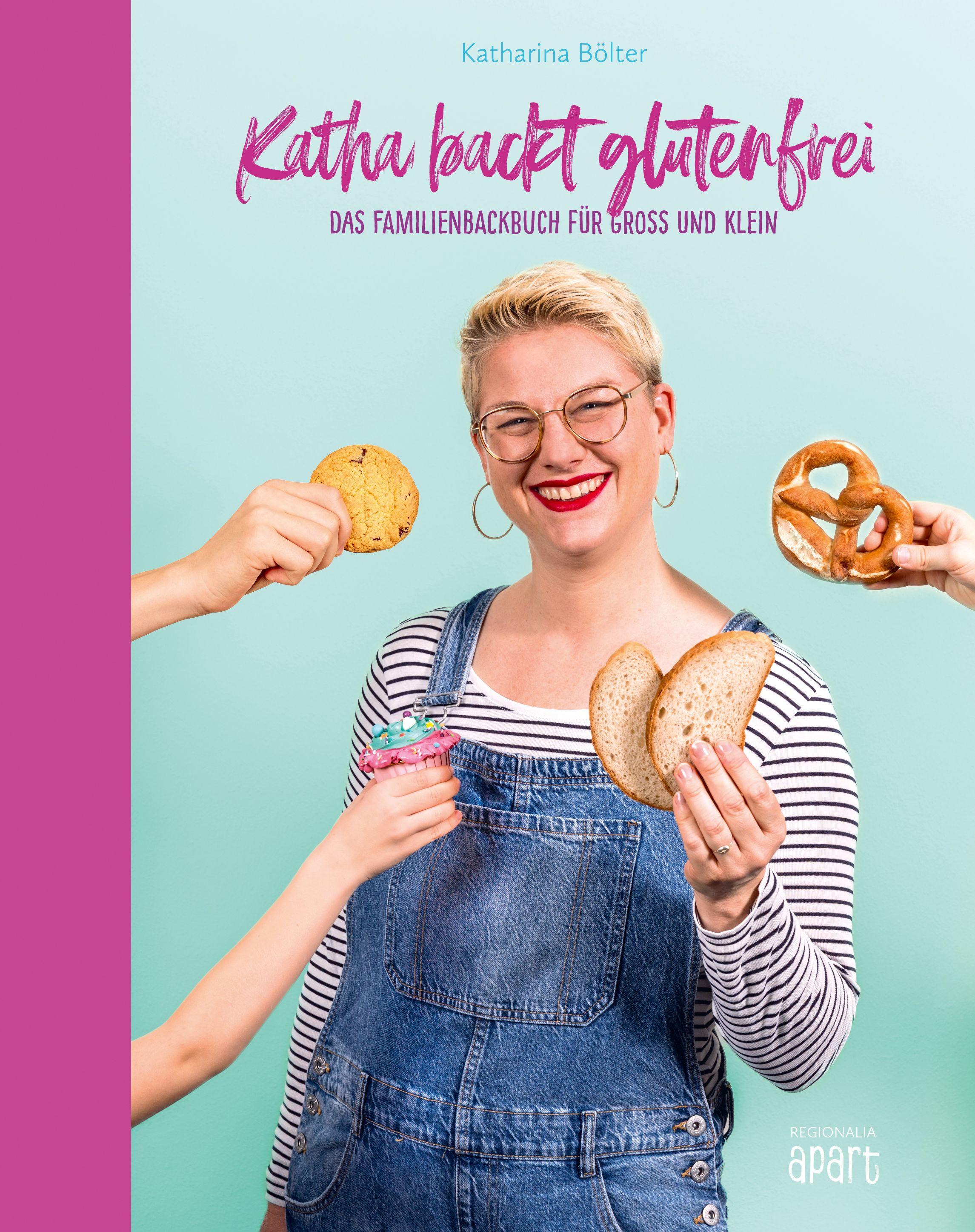 Vorderes Coverbild Katha backt glutenfrei