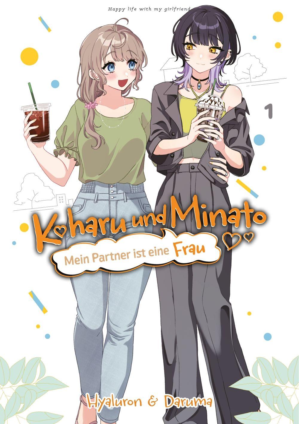 Vorderes Coverbild Koharu und Minato: Mein Partner ist eine Frau, Band 01