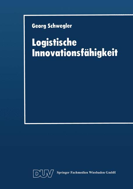 Vorderes Coverbild Logistische Innovationsfähigkeit