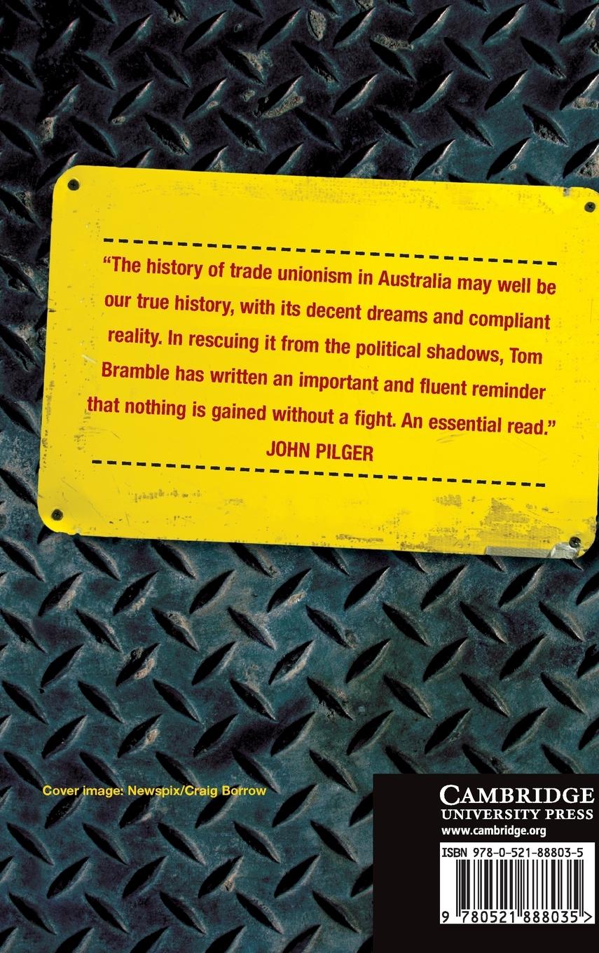 Rückseitencover Trade Unionism in Australia