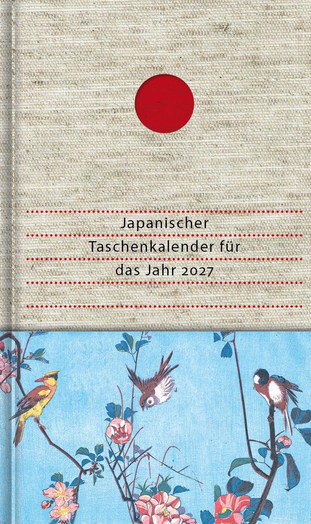 Vorderes Coverbild Japanischer Taschenkalender für das Jahr 2027