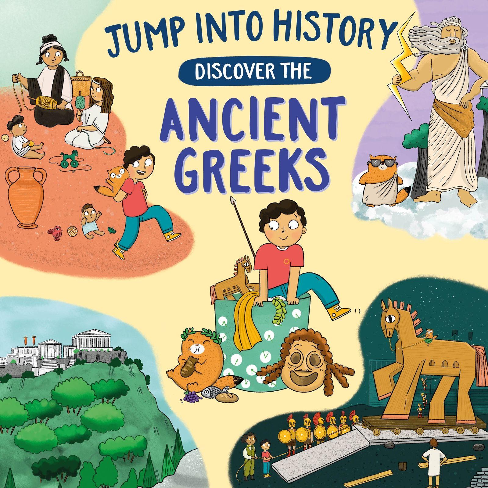 Vorderes Coverbild Jump into History: Discover the Ancient Greeks