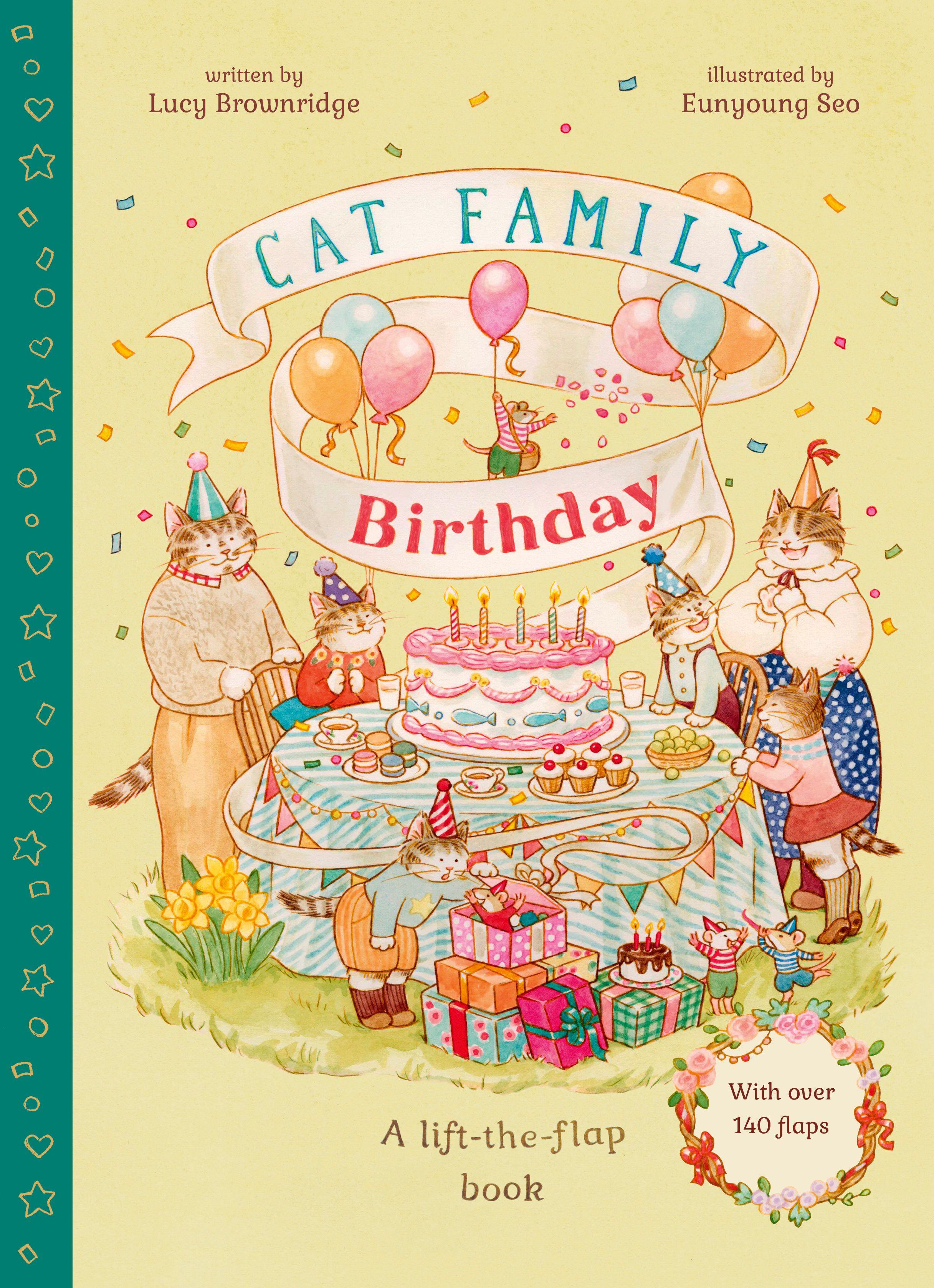 Vorderes Coverbild Cat Family Birthday