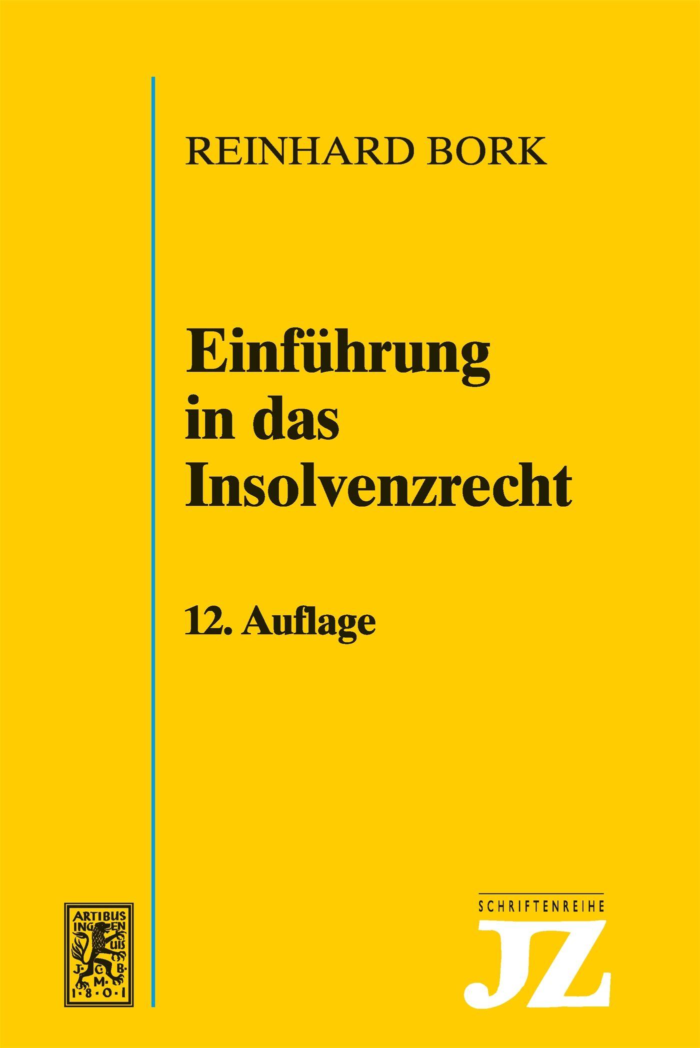 Vorderes Coverbild Einführung in das Insolvenzrecht