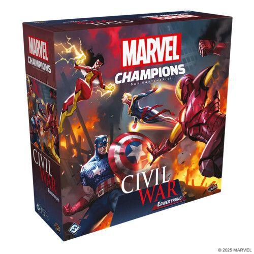 Vorderes Coverbild Marvel Champions: Das Kartenspiel - Civil War