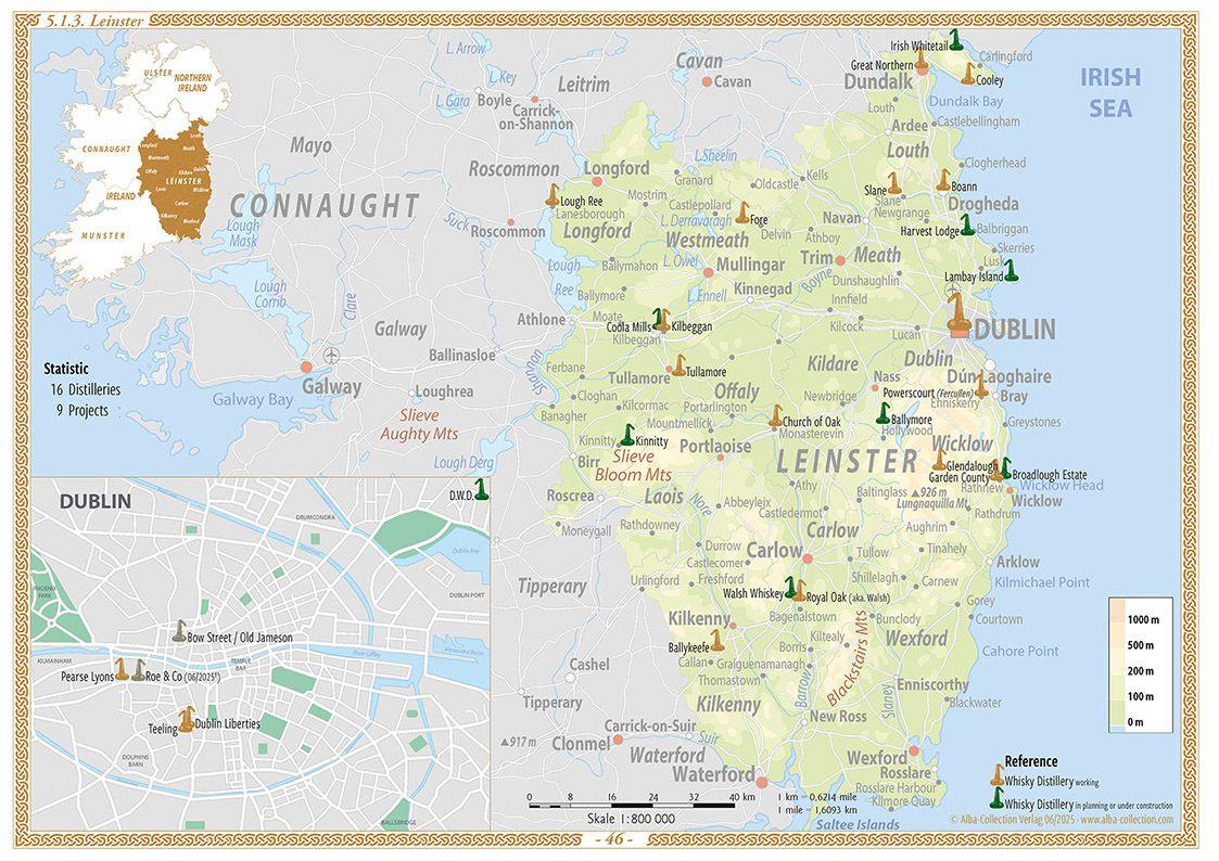Beispielinhalt (Bild) Whisky Atlas Europe 2025
