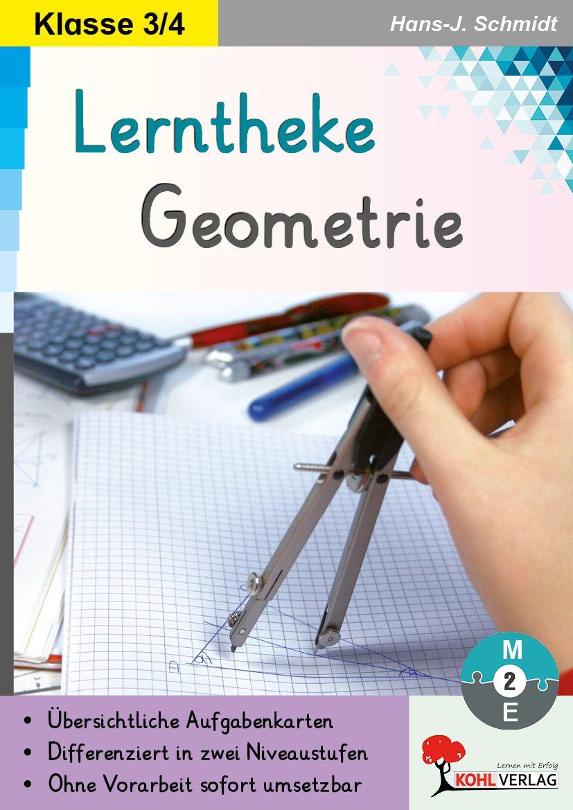 Vorderes Coverbild Lerntheke Geometrie / Klasse 3-4