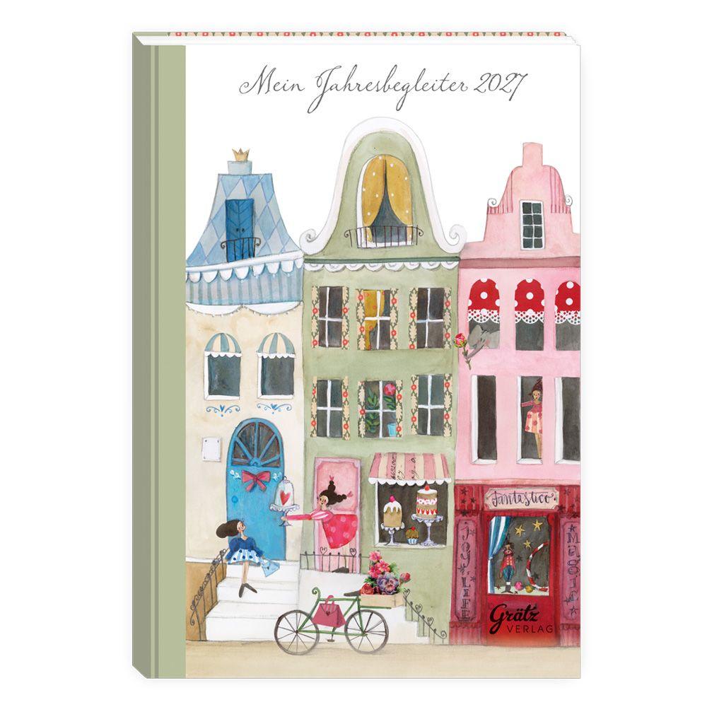 Vorderes Coverbild Taschenkalender Häuser 2027