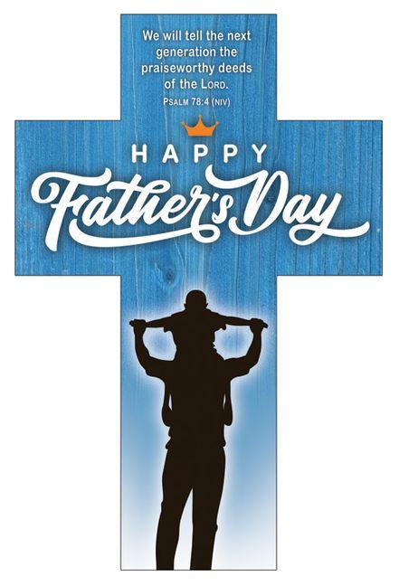 Vorderes Coverbild Bookmarks - Crosses - Father's Day - Happy Father's Day