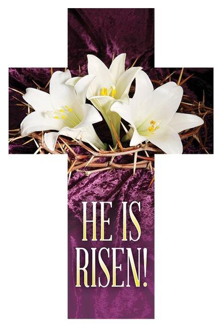 Vorderes Coverbild Bookmarks - Crosses - Easter - He Is Risen