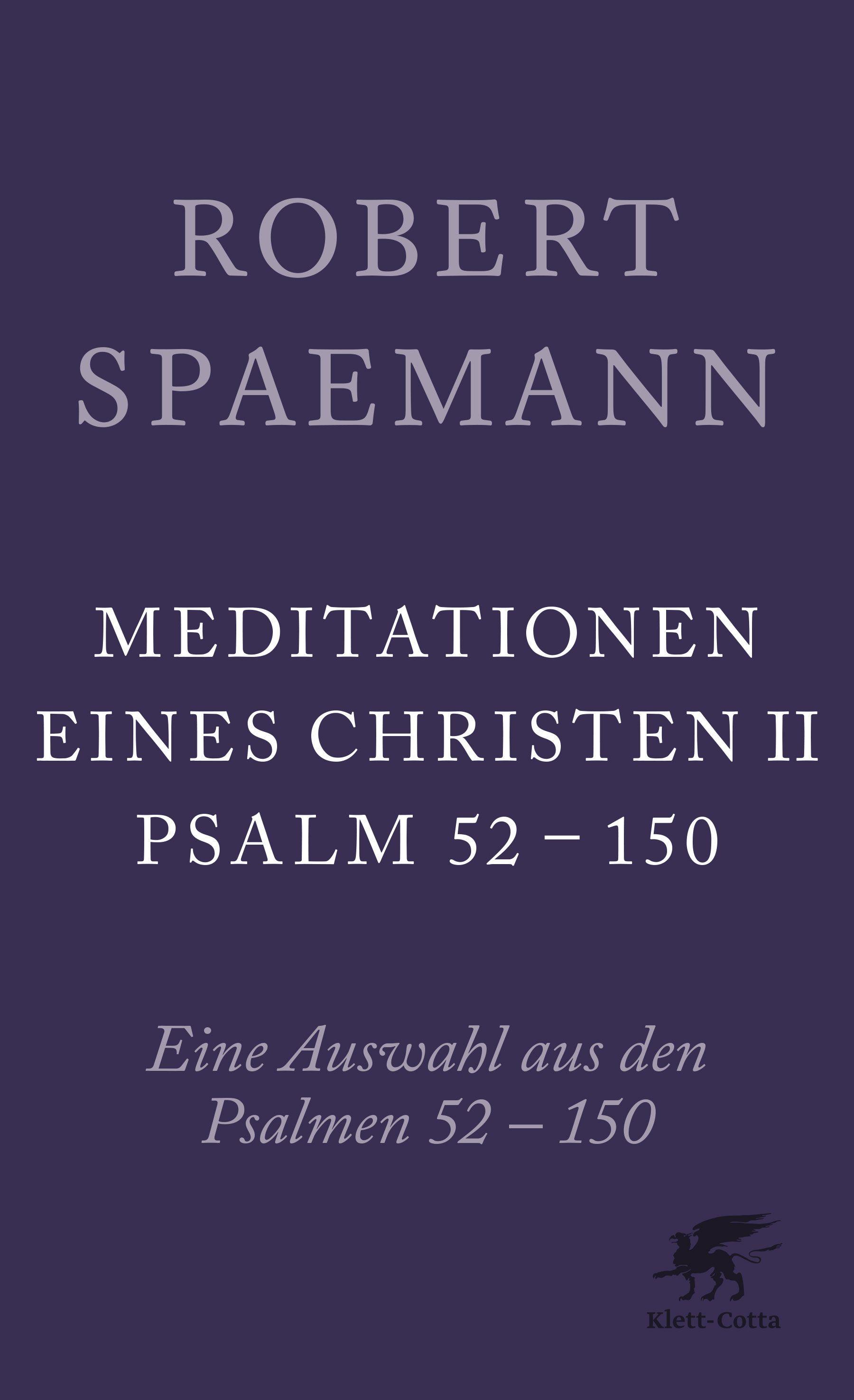 Vorderes Coverbild Meditationen eines Christen II
