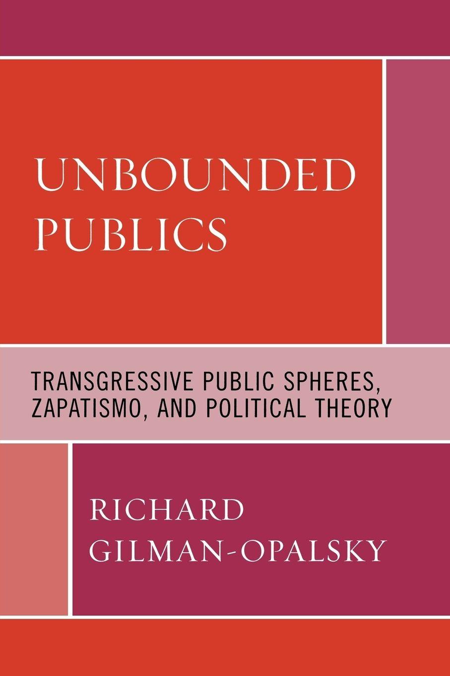 Vorderes Coverbild Unbounded Publics