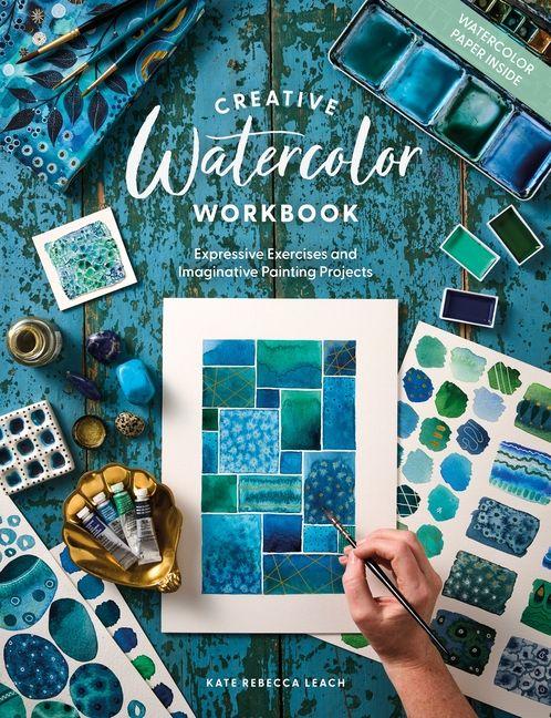 Vorderes Coverbild Creative Watercolor Workbook