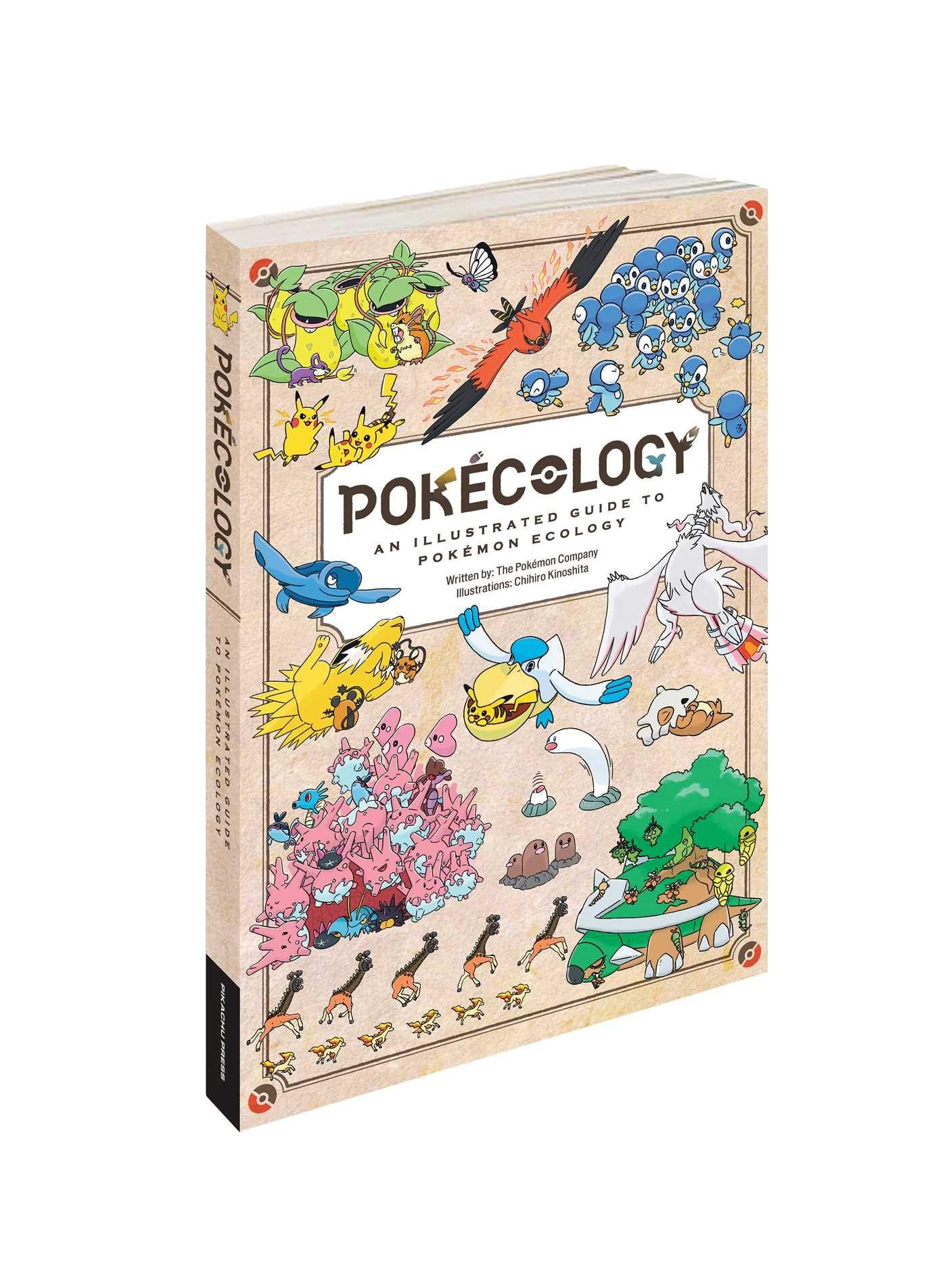 Vorderes Coverbild Pokécology an Illustrated Guide to Pokémon Ecology