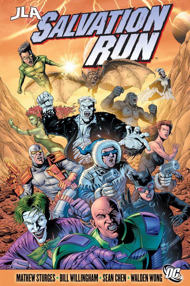 Vorderes Coverbild Jla: Salvation Run (New Edition)