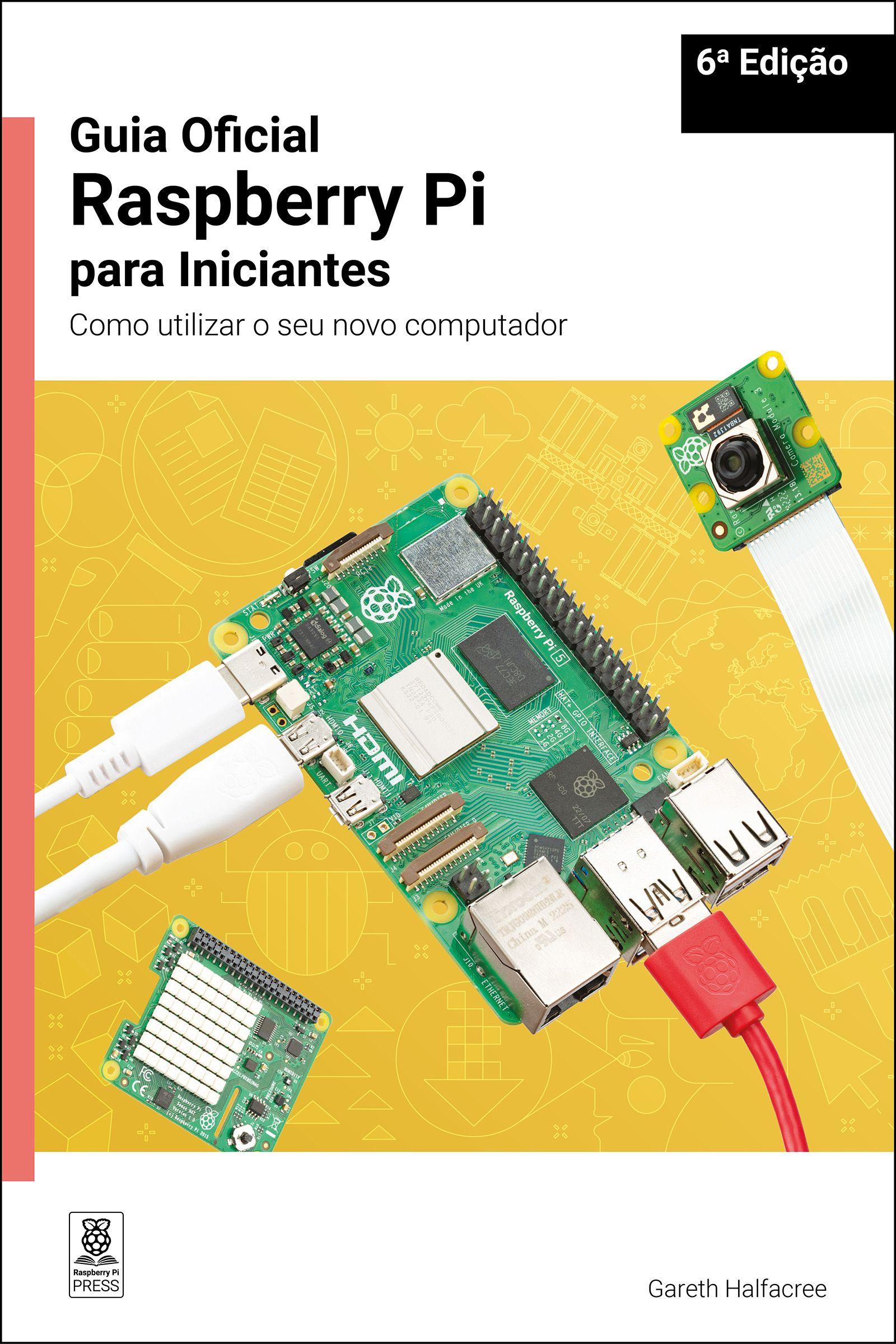 Vorderes Coverbild Guia Oficial Raspberry Pi Para Iniciantes / The Official Raspberry Pi Beginner's Guide