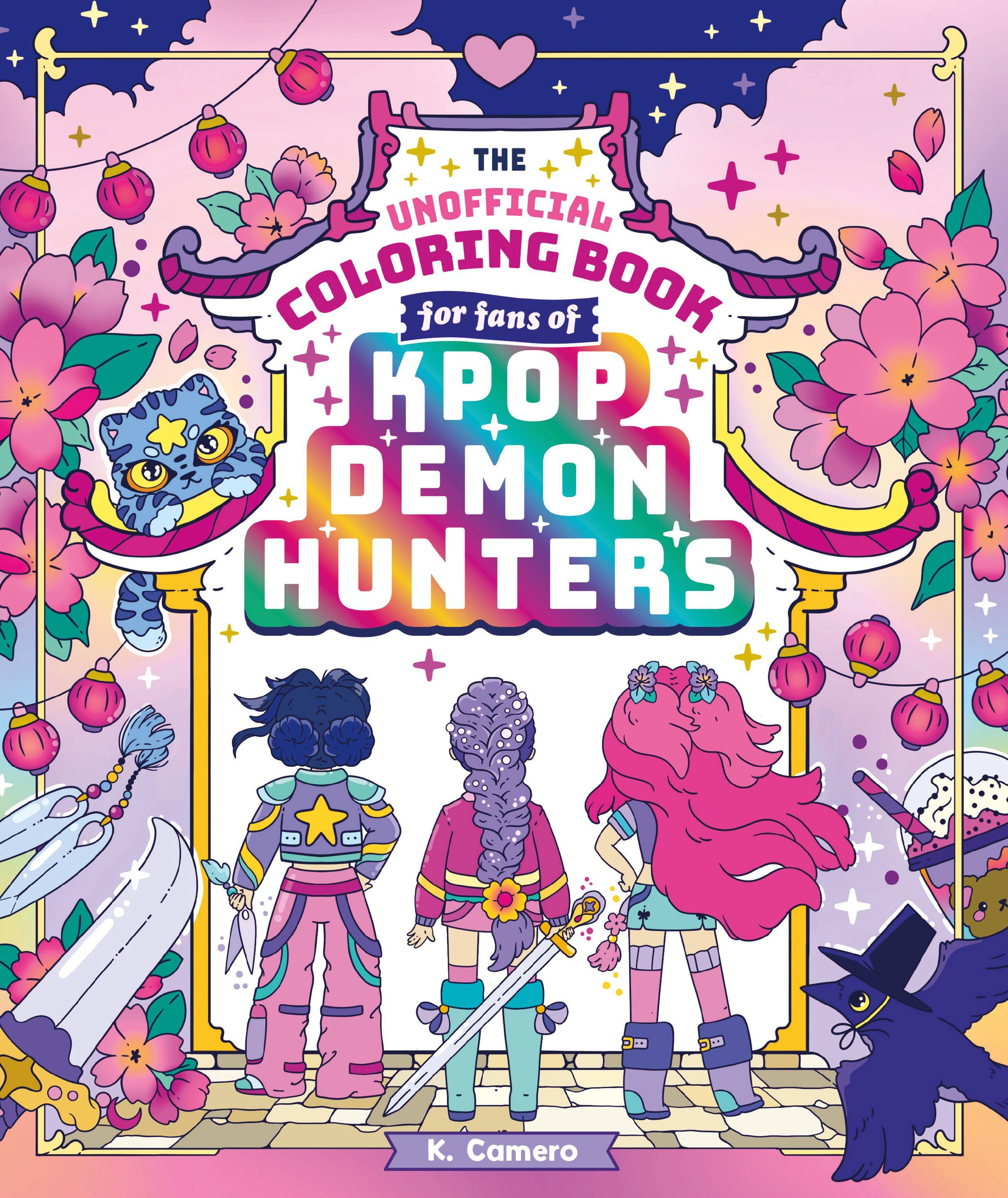 Vorderes Coverbild The Unofficial Coloring Book for Fans of Kpop Demon Hunters