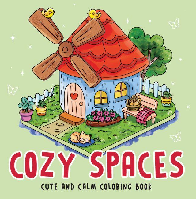 Vorderes Coverbild Cozy Spaces - Cute and Calm Coloring Book