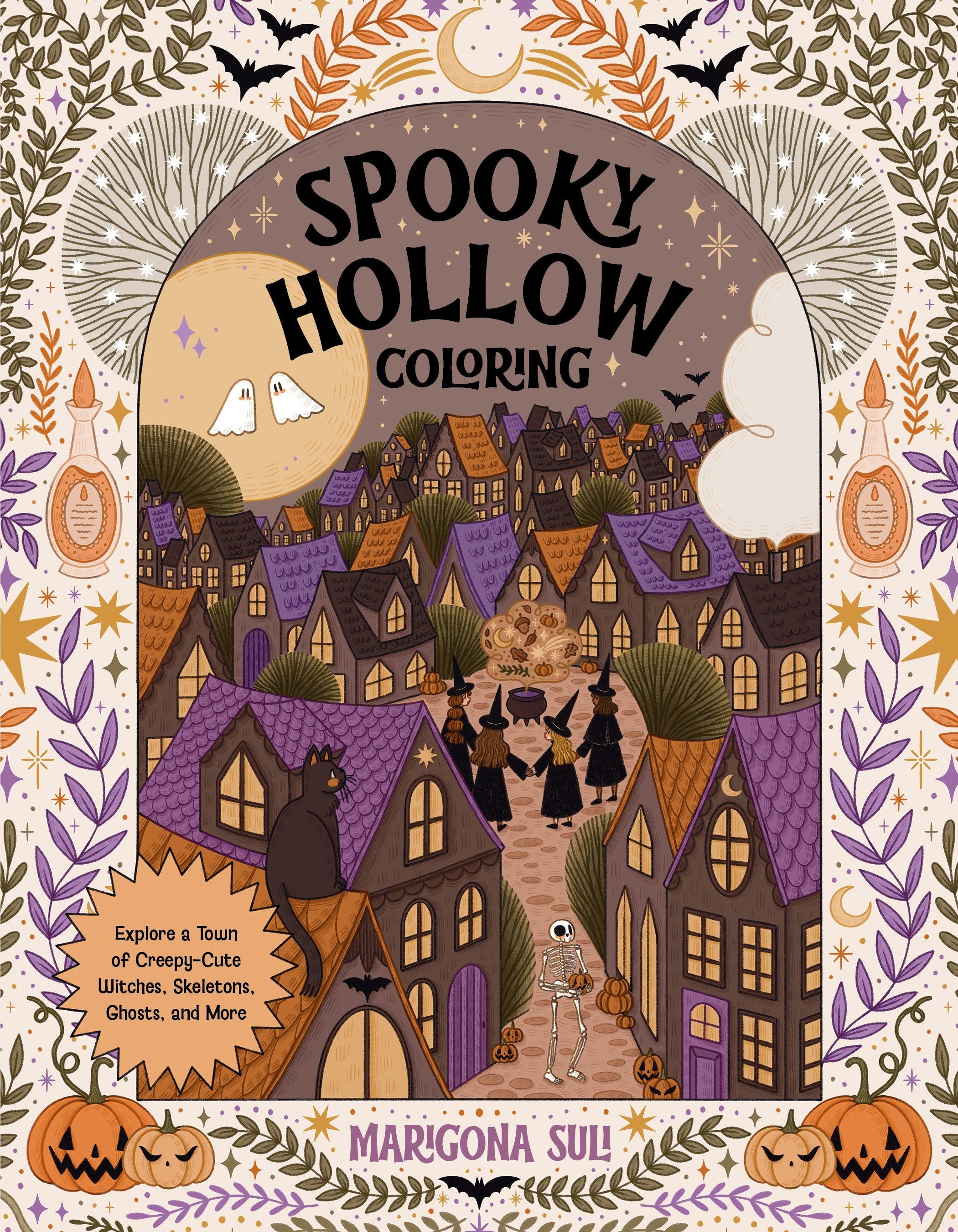 Vorderes Coverbild Spooky Hollow Coloring