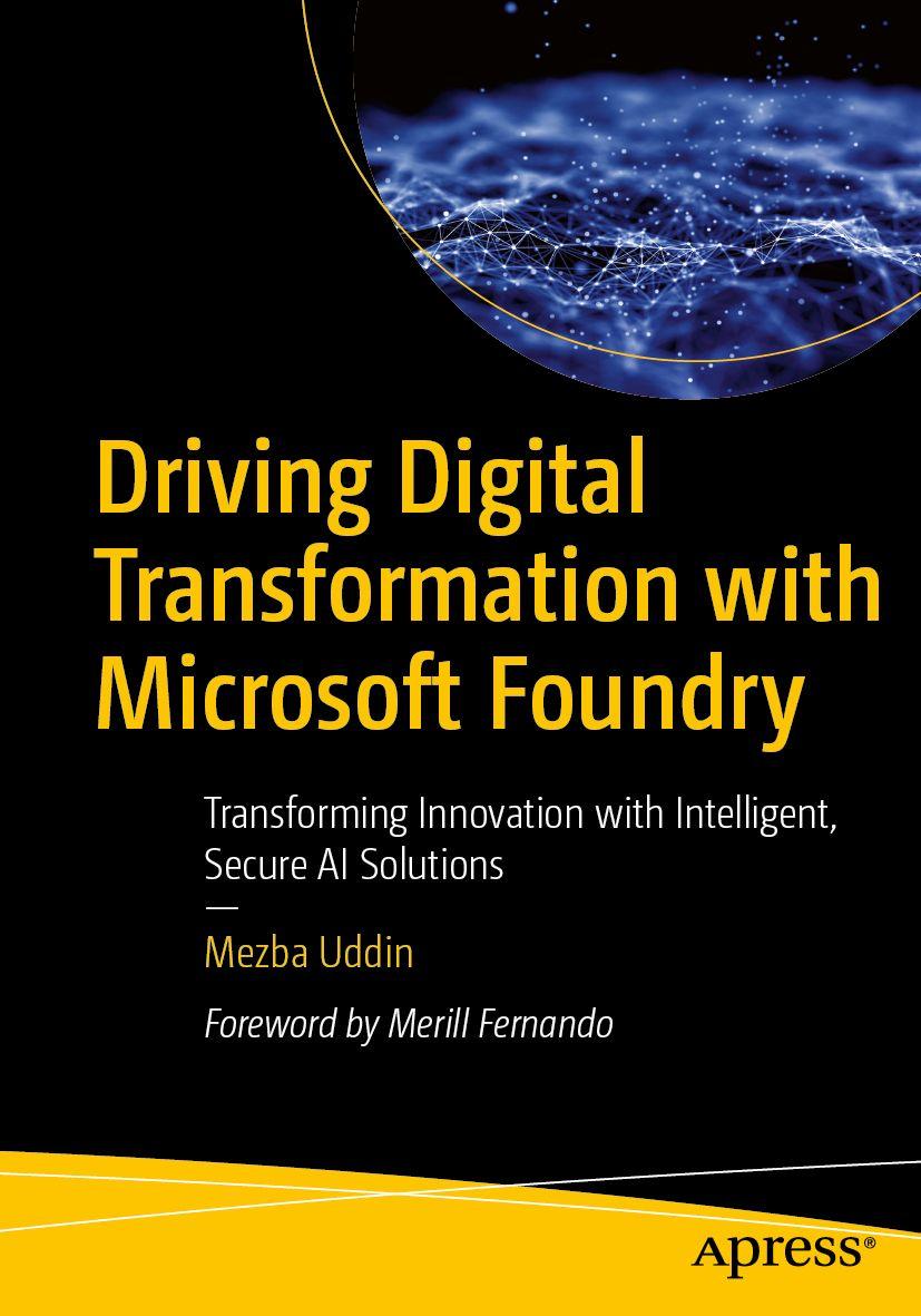 Vorderes Coverbild Driving Digital Transformation with Microsoft Foundry