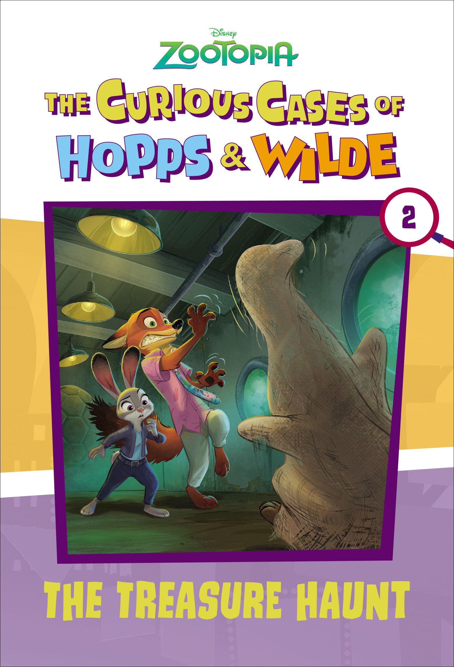 Vorderes Coverbild The Curious Cases of Hopps & Wilde #2: The Treasure Haunt (Disney Zootopia)