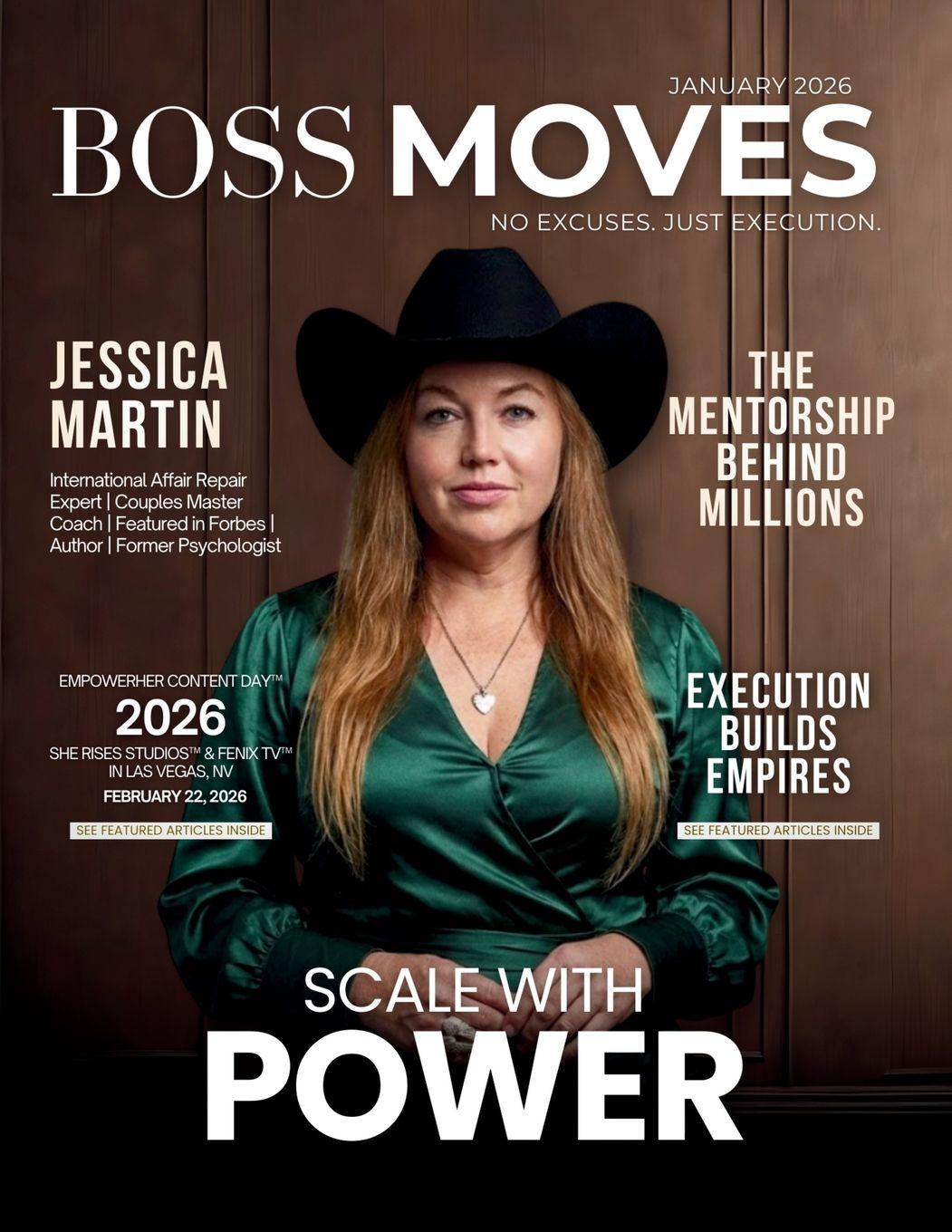 Vorderes Coverbild Boss Moves Magazine
