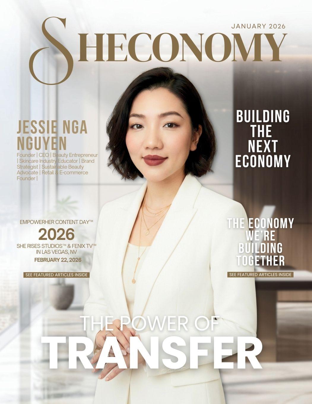 Vorderes Coverbild Sheconomy Magazine
