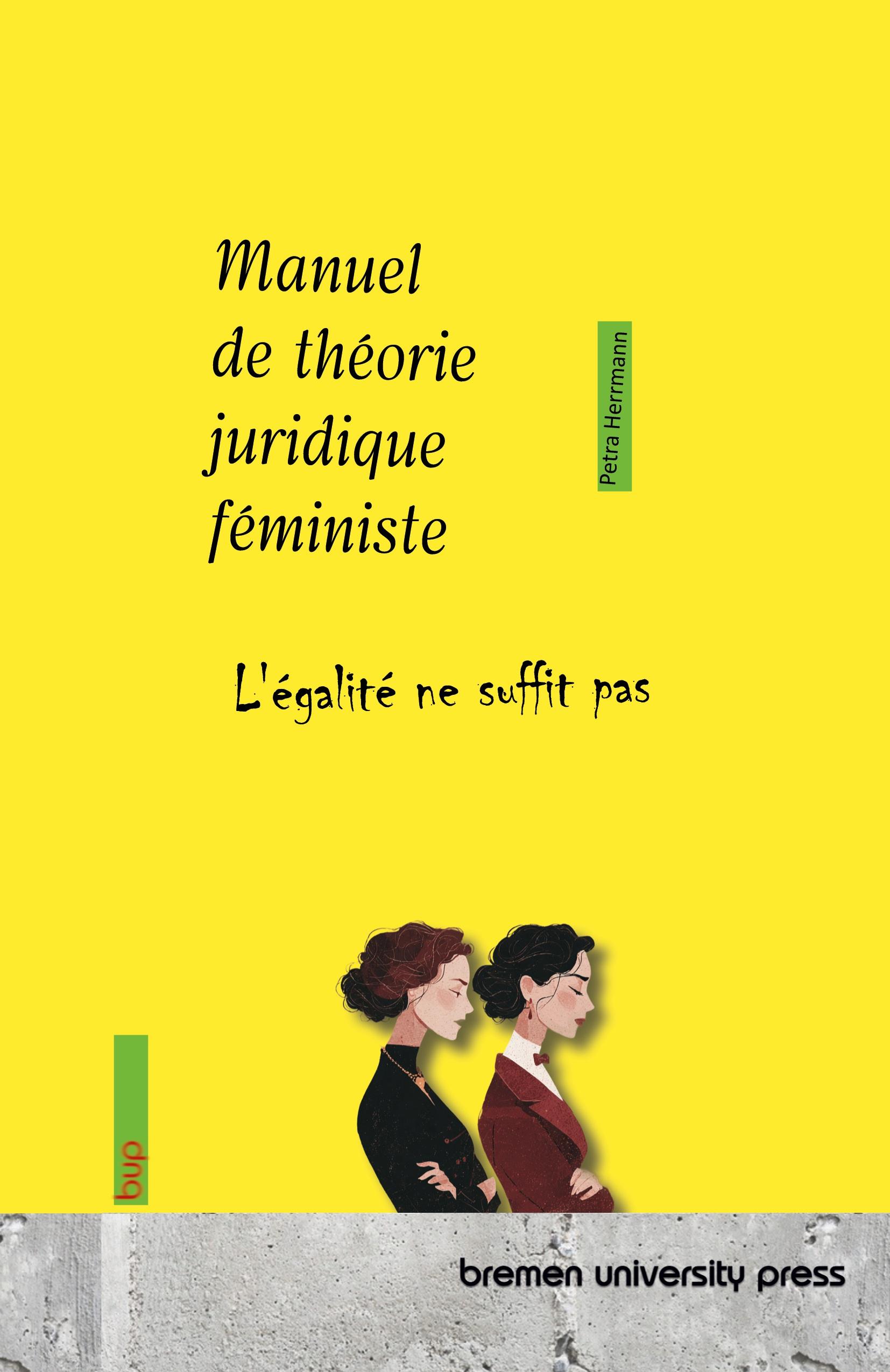 Vorderes Coverbild Manuel de théorie juridique féministe