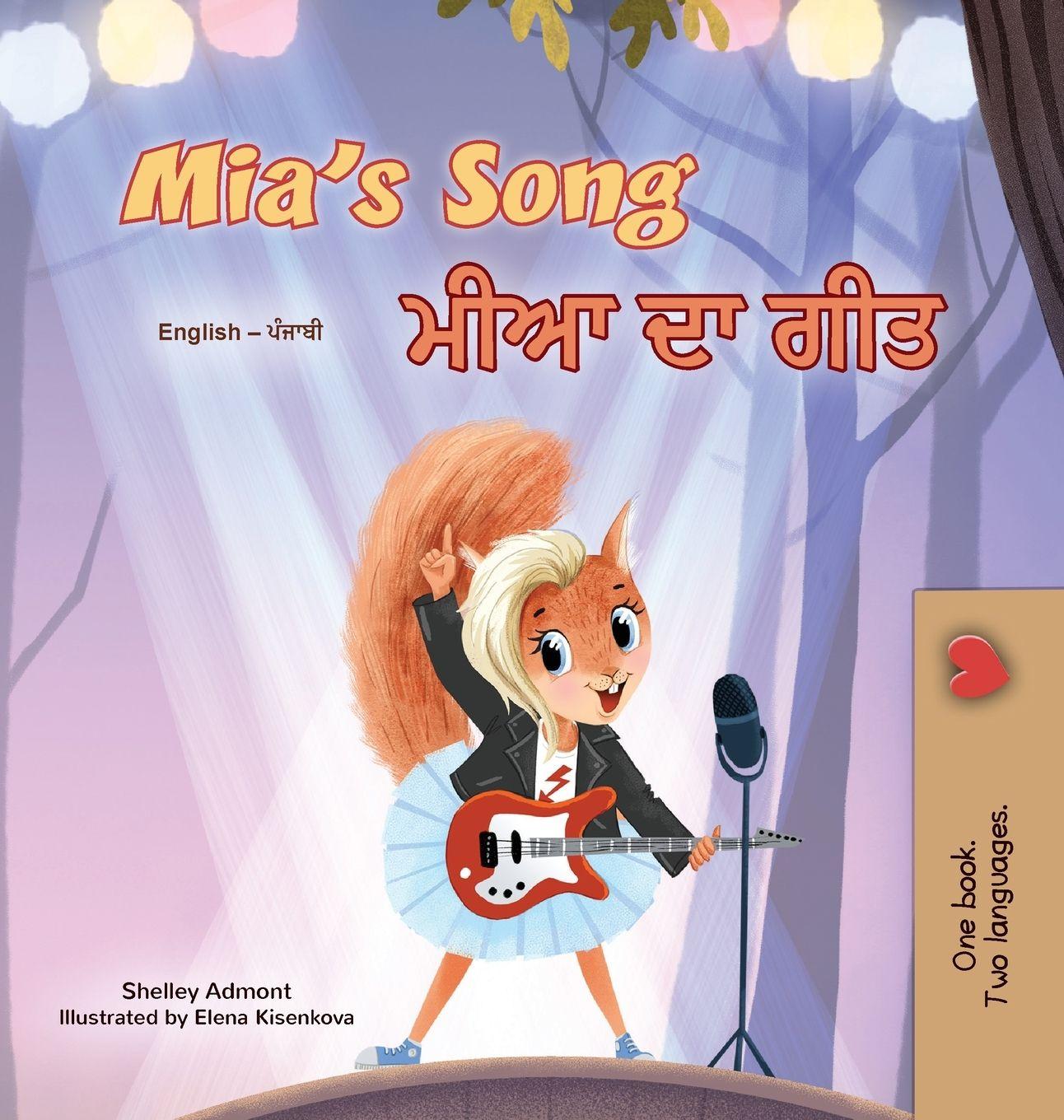 Vorderes Coverbild Mia's Song  (English Punjabi Gurmukhi Bilingual Children's Book)