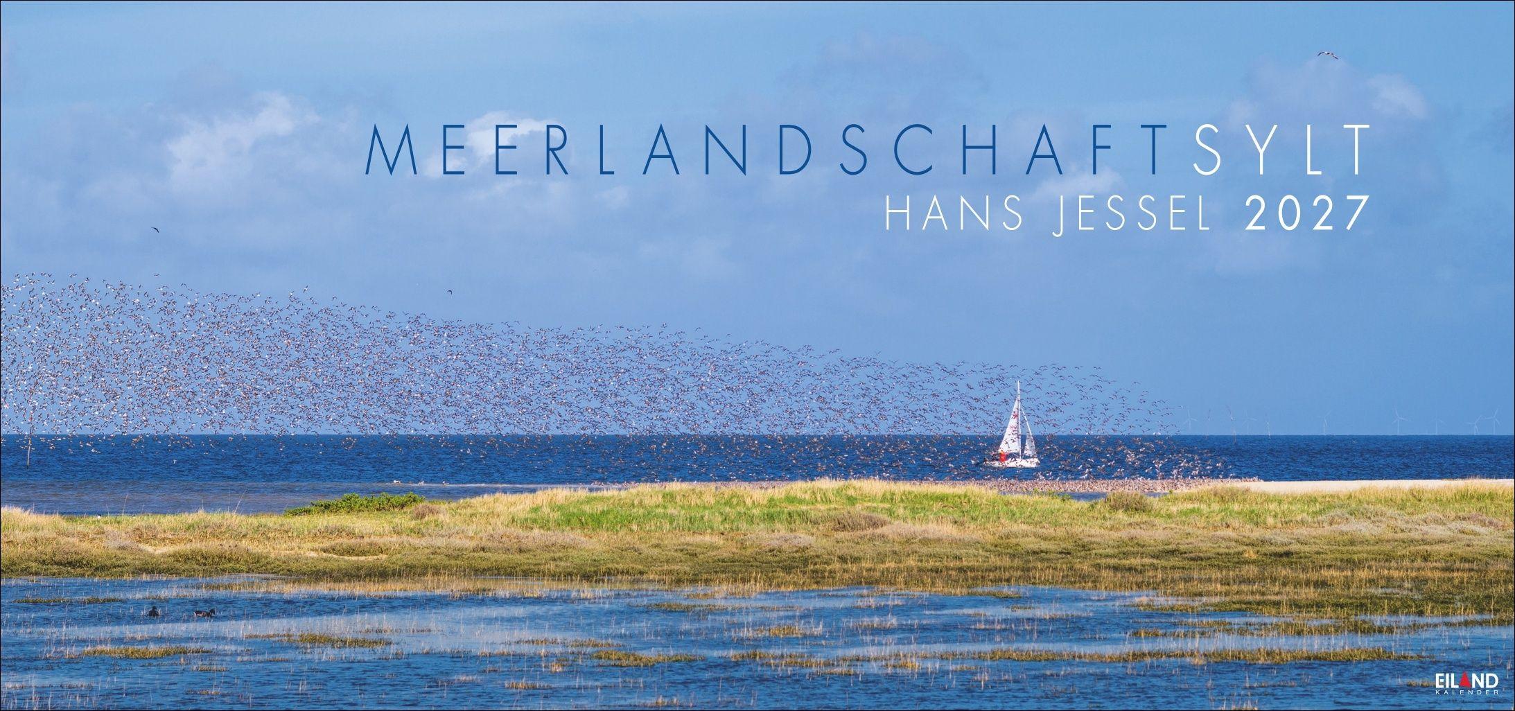 Vorderes Coverbild Meerlandschaft SYLT Kalender 2027 - Hans Jessel