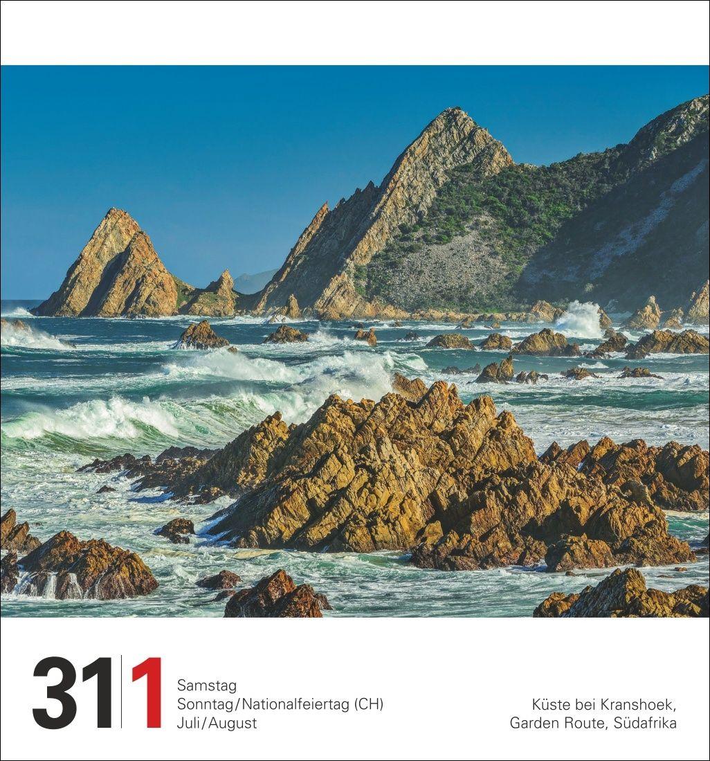 Beispielinhalt (Bild) Reise Tagesabreißkalender 2027 - Kulturkalender - Städte, Menschen, Landschaften