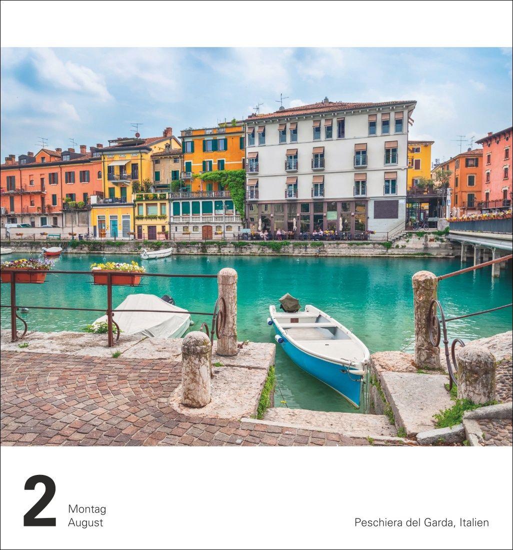 Beispielinhalt (Bild) Reise Tagesabreißkalender 2027 - Kulturkalender - Städte, Menschen, Landschaften