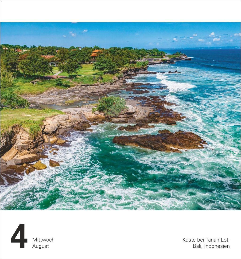 Beispielinhalt (Bild) Reise Tagesabreißkalender 2027 - Kulturkalender - Städte, Menschen, Landschaften