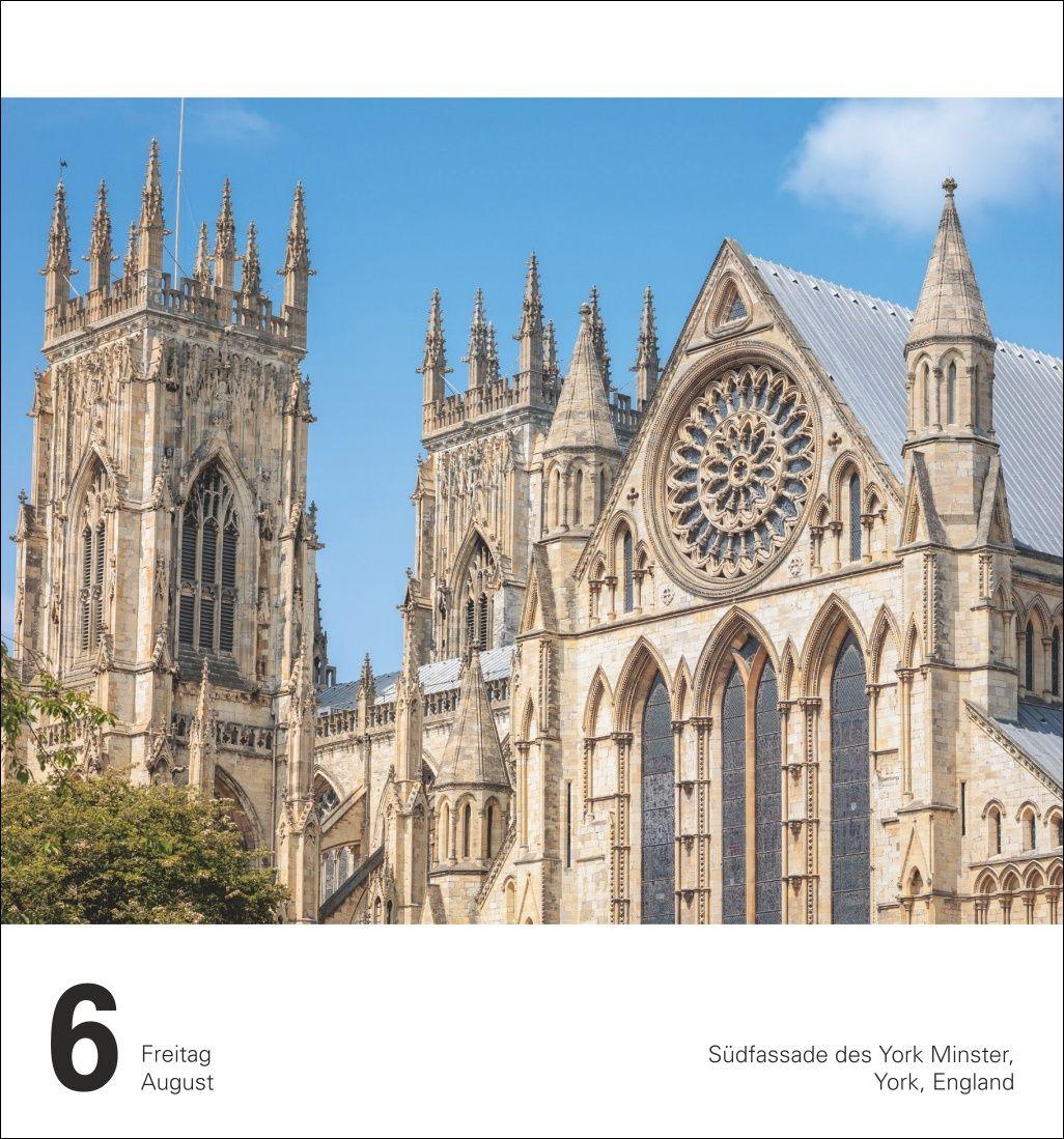 Beispielinhalt (Bild) Reise Tagesabreißkalender 2027 - Kulturkalender - Städte, Menschen, Landschaften