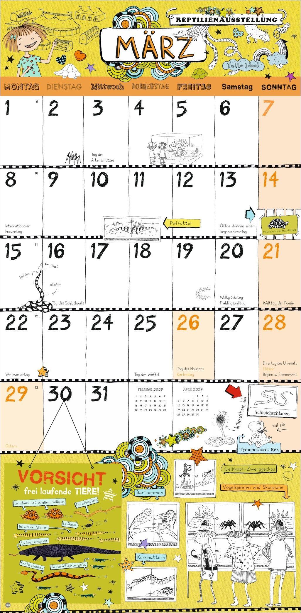 Beispielinhalt (Bild) Lotta-Leben Broschurkalender 2027