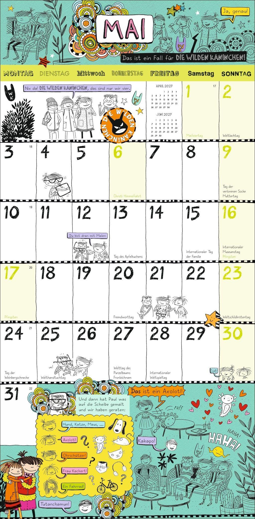 Beispielinhalt (Bild) Lotta-Leben Broschurkalender 2027