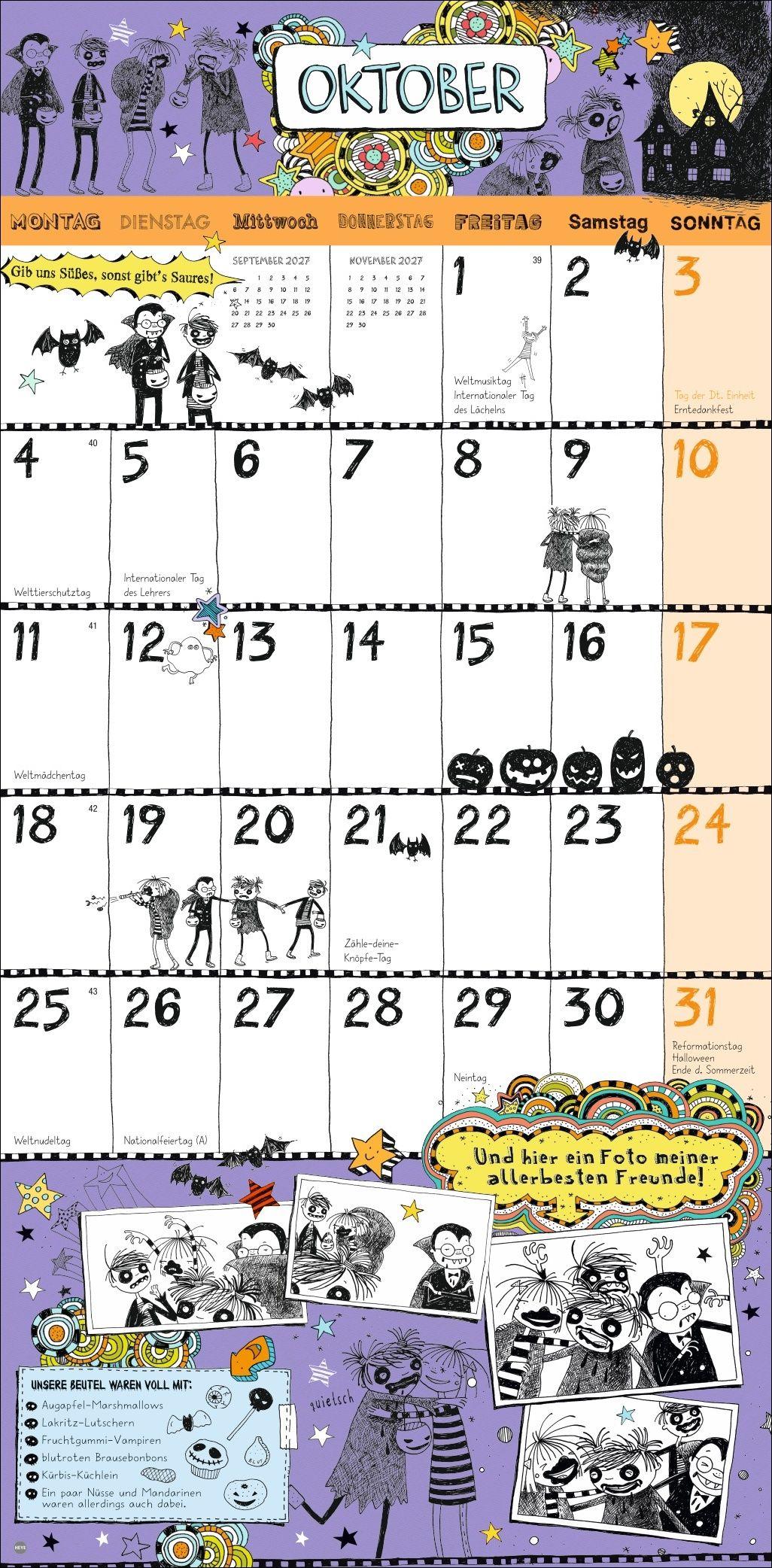 Beispielinhalt (Bild) Lotta-Leben Broschurkalender 2027